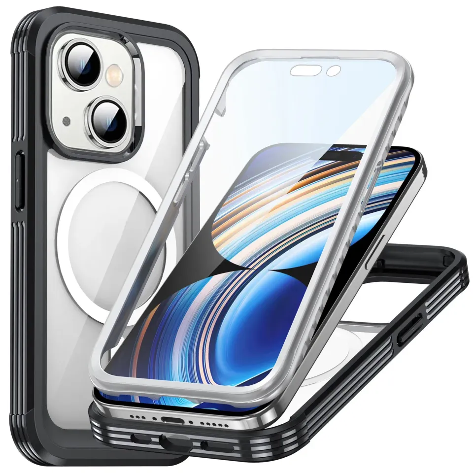 arktis 360ULTIMATE Case iPhone 15 Plus Hülle schwarz