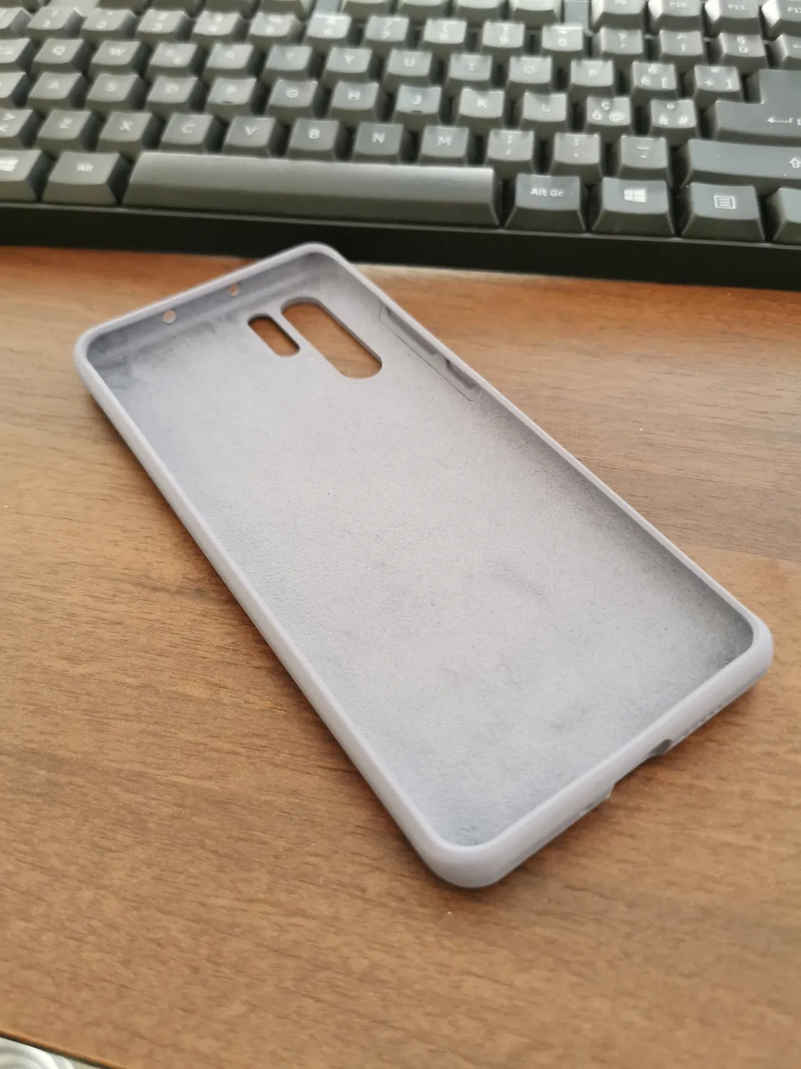 YATWIN Huawei P30 Pro Handyhülle Lavendelgrau