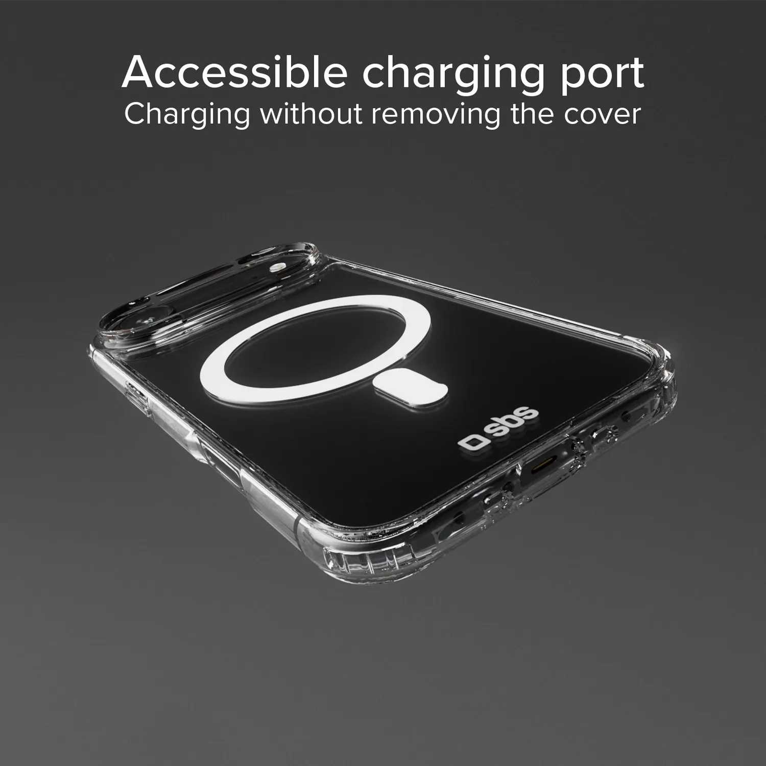 SBS D3O iPhone Air Hülle Transparent MagSafe