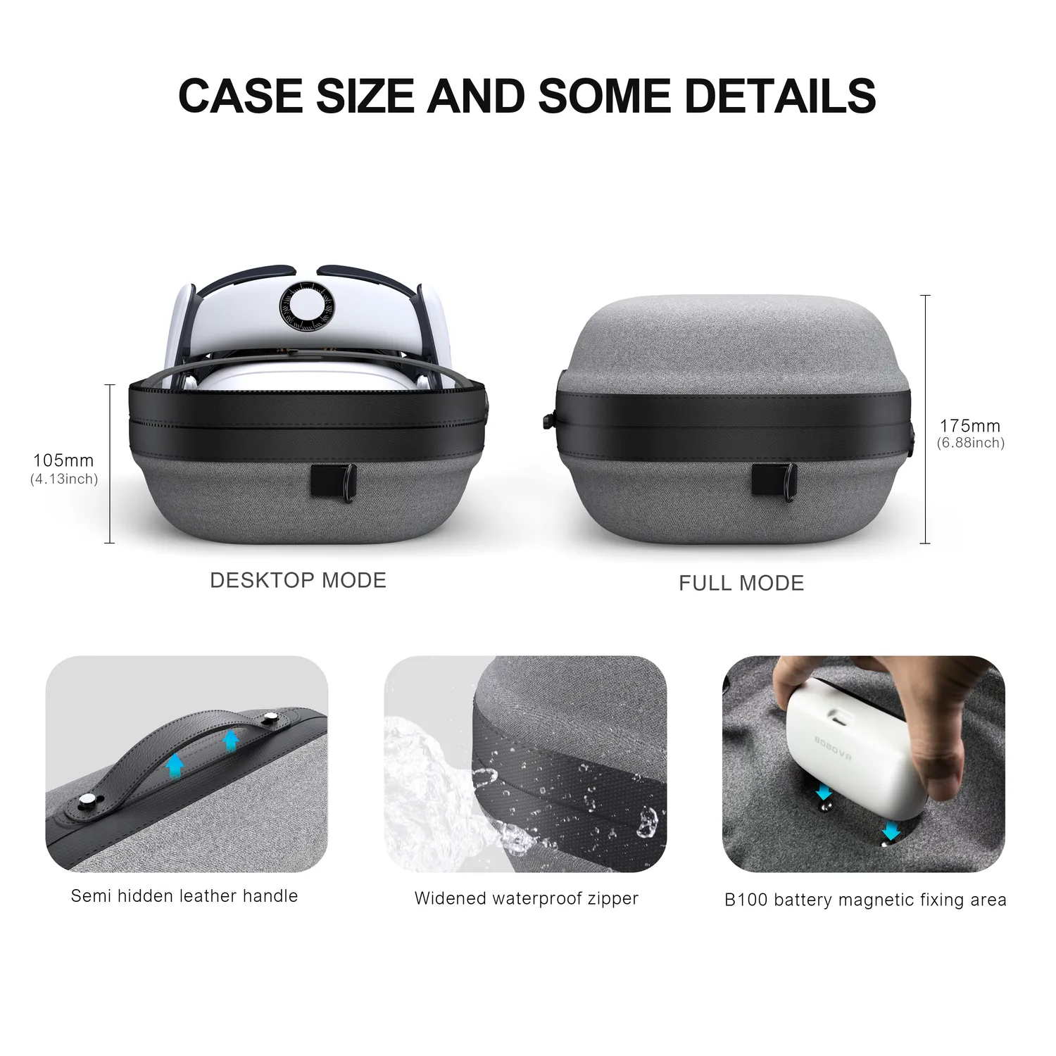 BOBOVR C3 Carrying Case Tasche für Quest 3/3S mit Schultergurt
