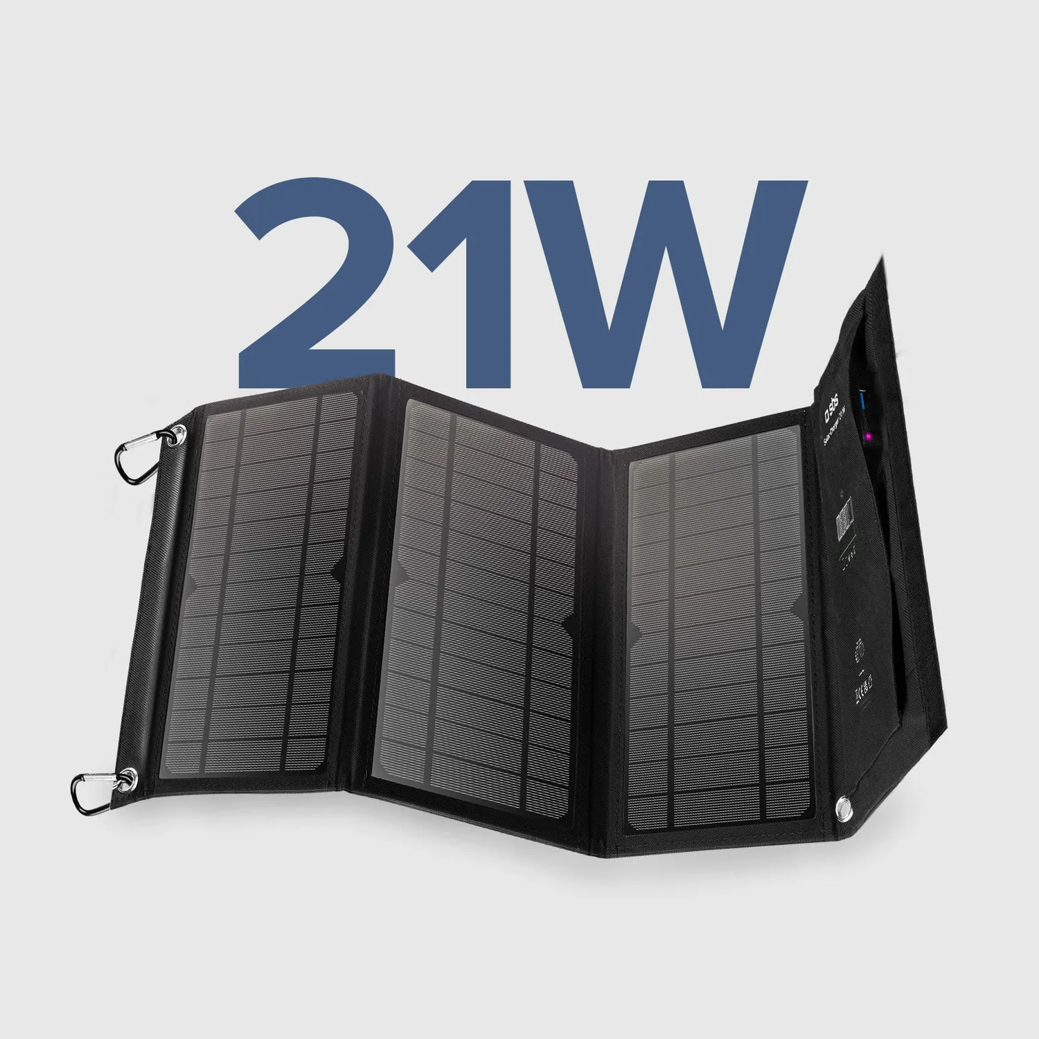 SBS Solar Ladegerät 21 Watt tragbar 2x USB