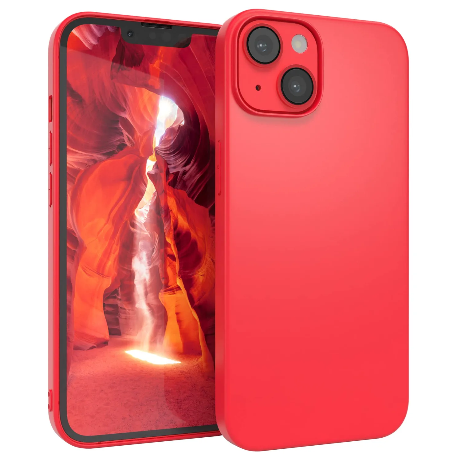 EAZY CASE Clear iPhone 14 Silikonhülle Transparent durchsichtig