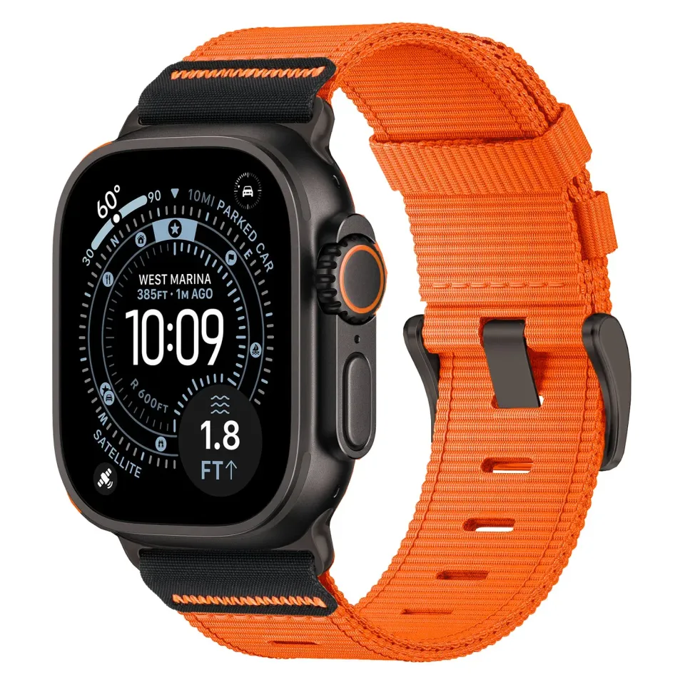 arktisband Terra Apple Watch Armband Orange 49/46/45/44