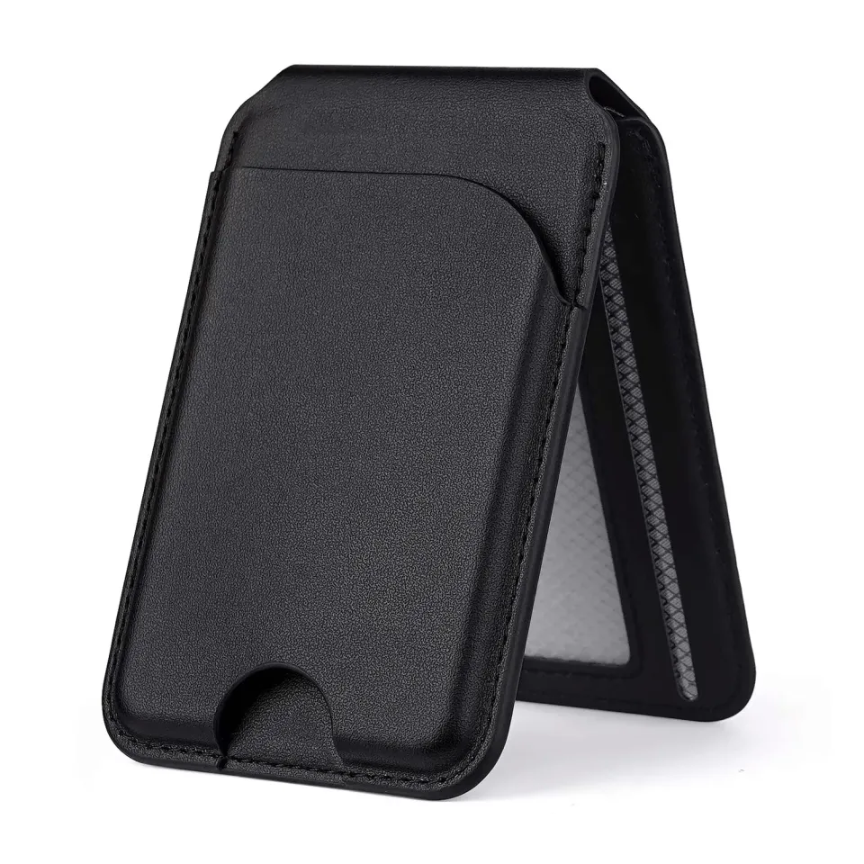 arktis MagSafe Wallet Kartenhalter 6 Karten Leder
