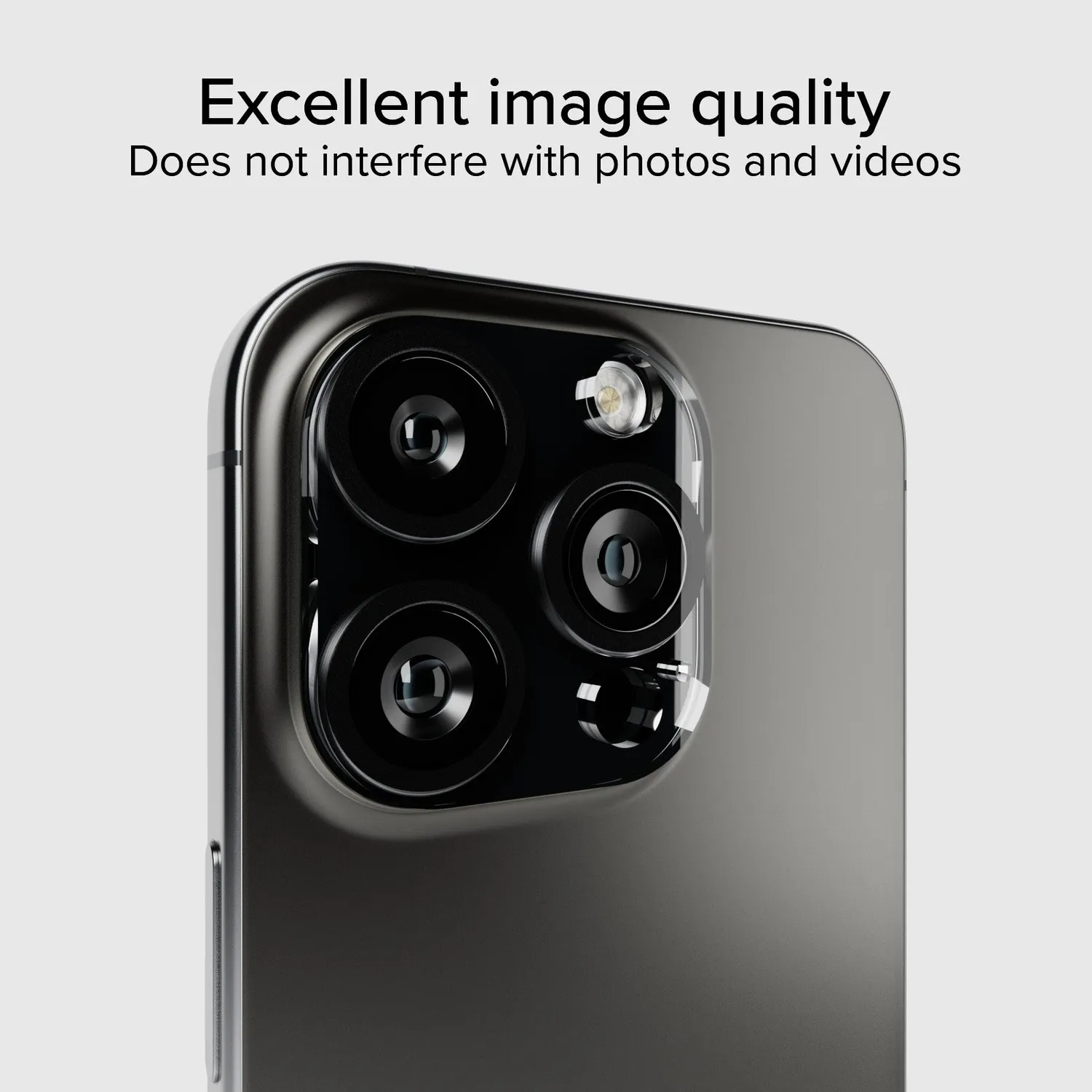 SBS Lens Protector iPhone 16 Pro Kameraschutz transparent