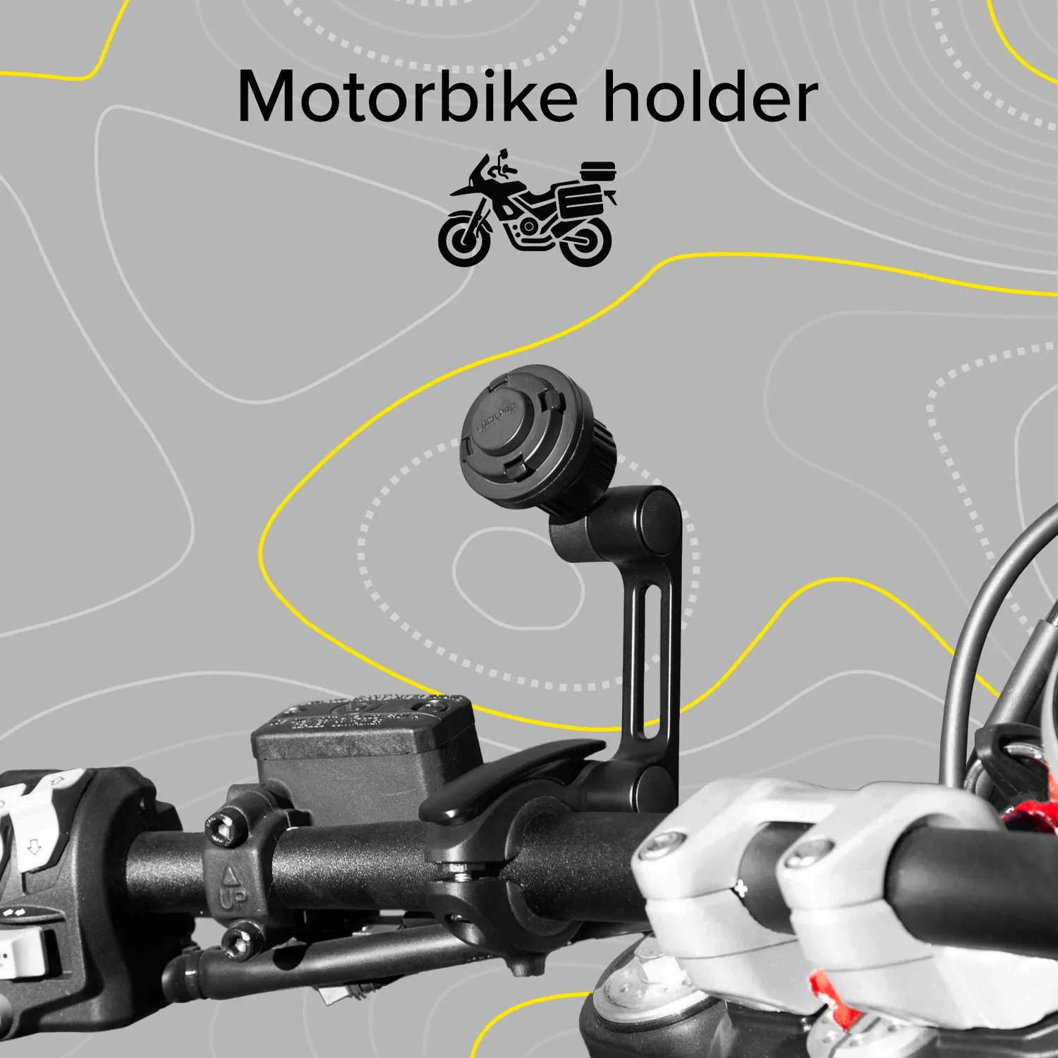 SBS Lock Pro Motorrad Handyhalterung Lenker