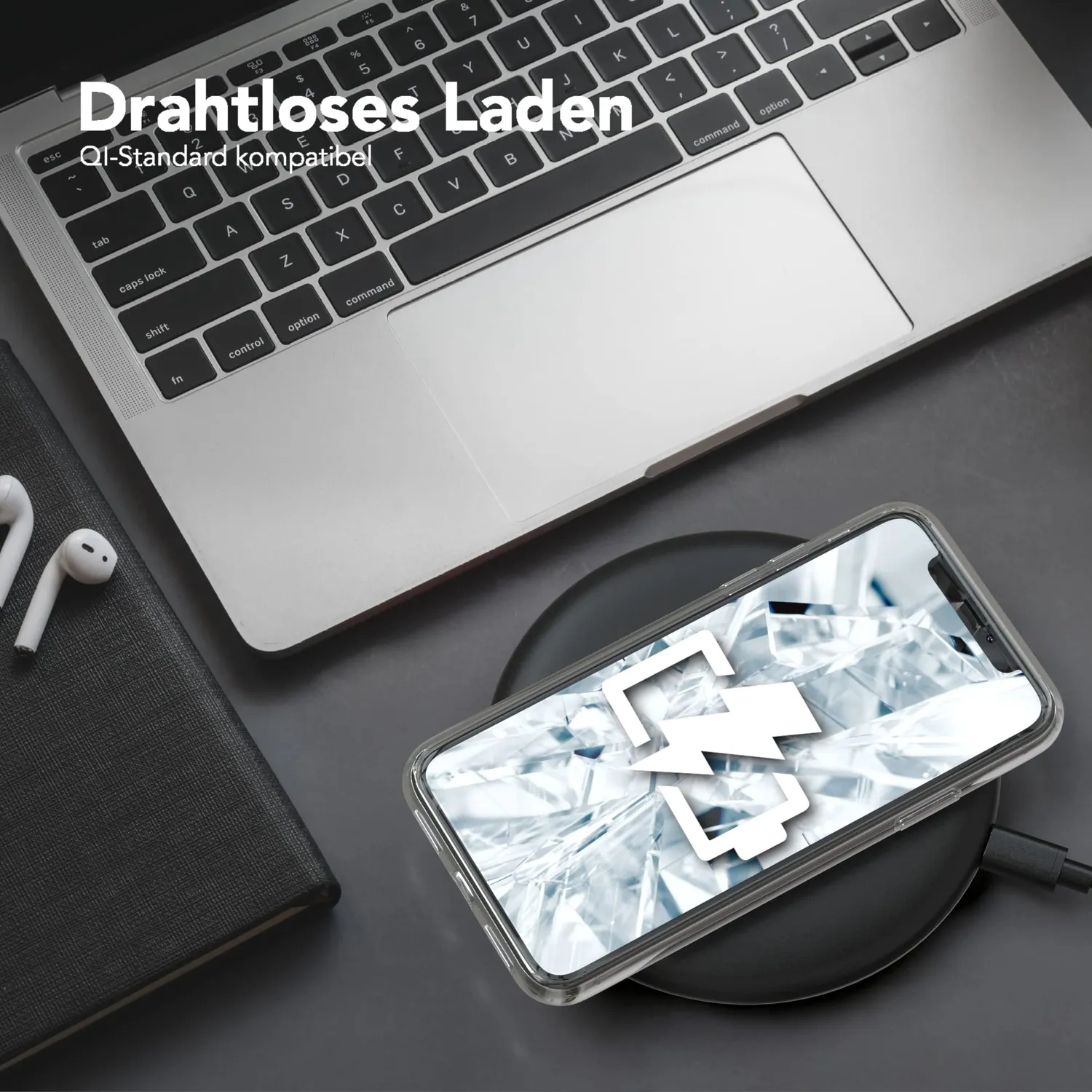 EAZY CASE iPhone XS Max Silikonhülle Transparent Crystal