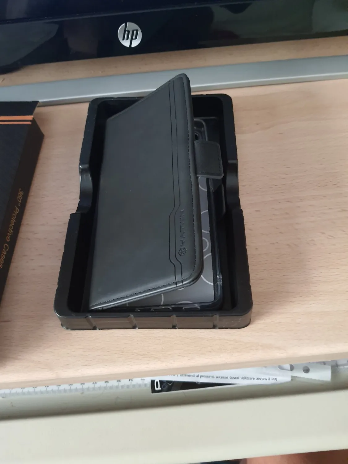 YATWIN Samsung Galaxy S20 FE Klapphülle Schwarz Leder RFID