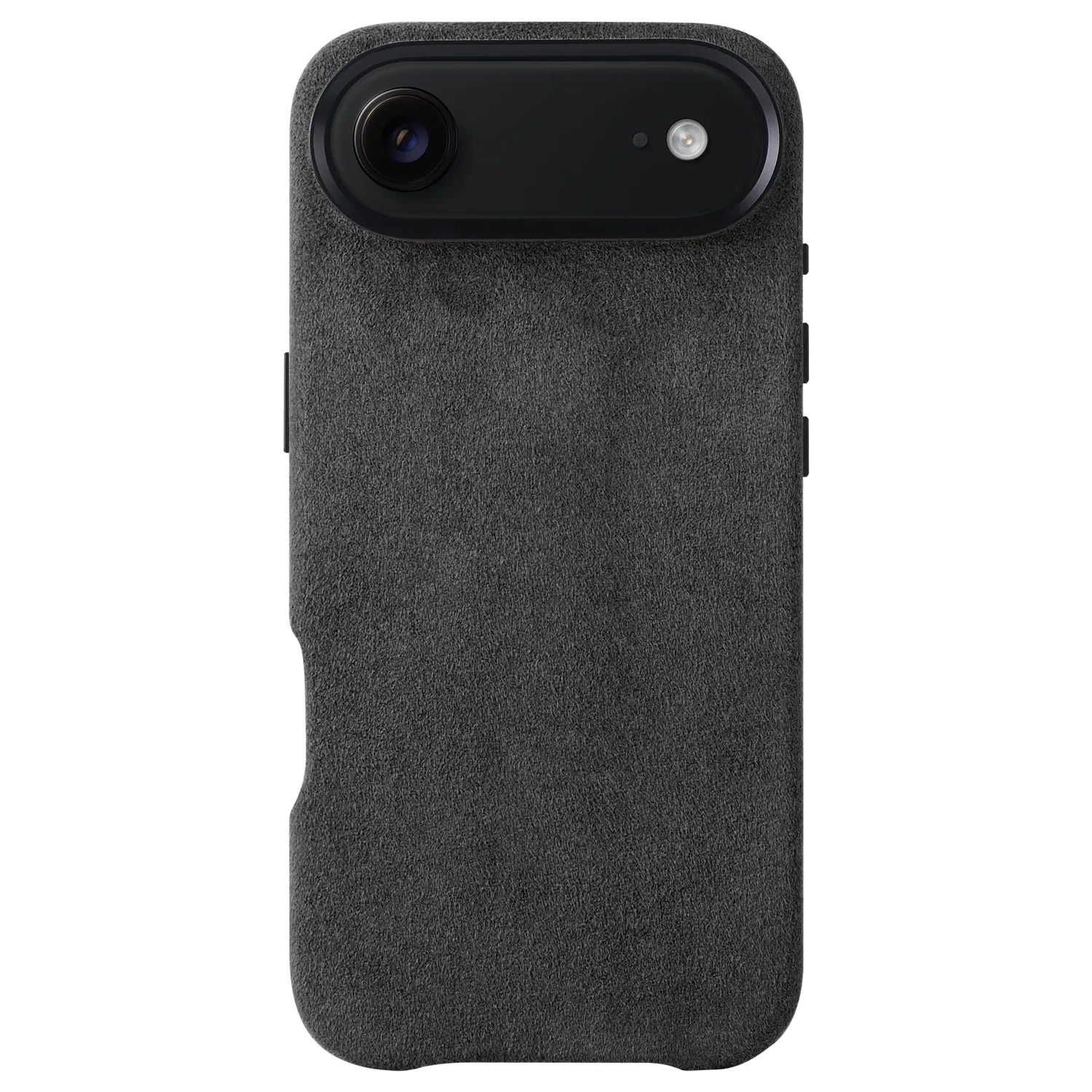 arktis Alcantara Hülle iPhone Air schwarz MagSafe