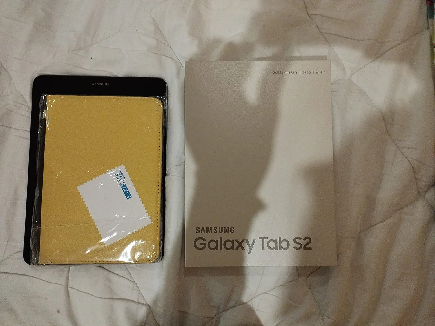 EAZY CASE Galaxy Tab S2 8.0 Tablethülle Gelb 360° Ständer