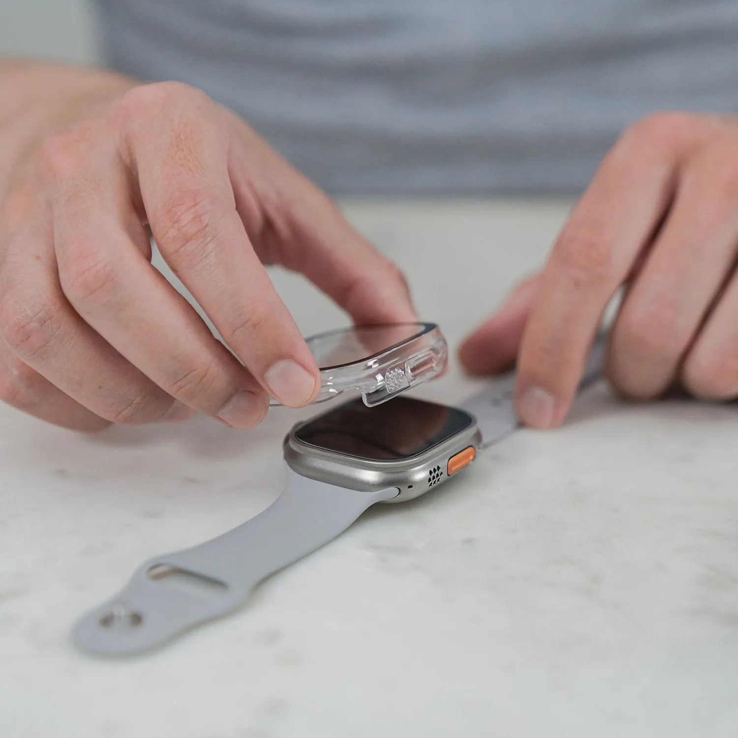 arktis FULLBODY Apple Watch Ultra 49 mm Displayschutz transparent