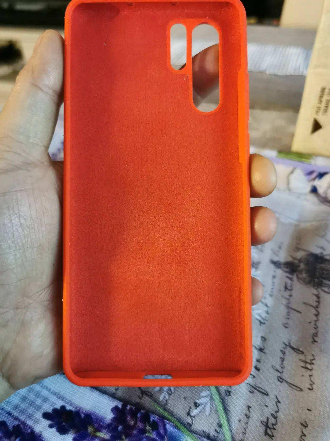 YATWIN Huawei P30 Pro Silikon Hülle Rot ultradünn