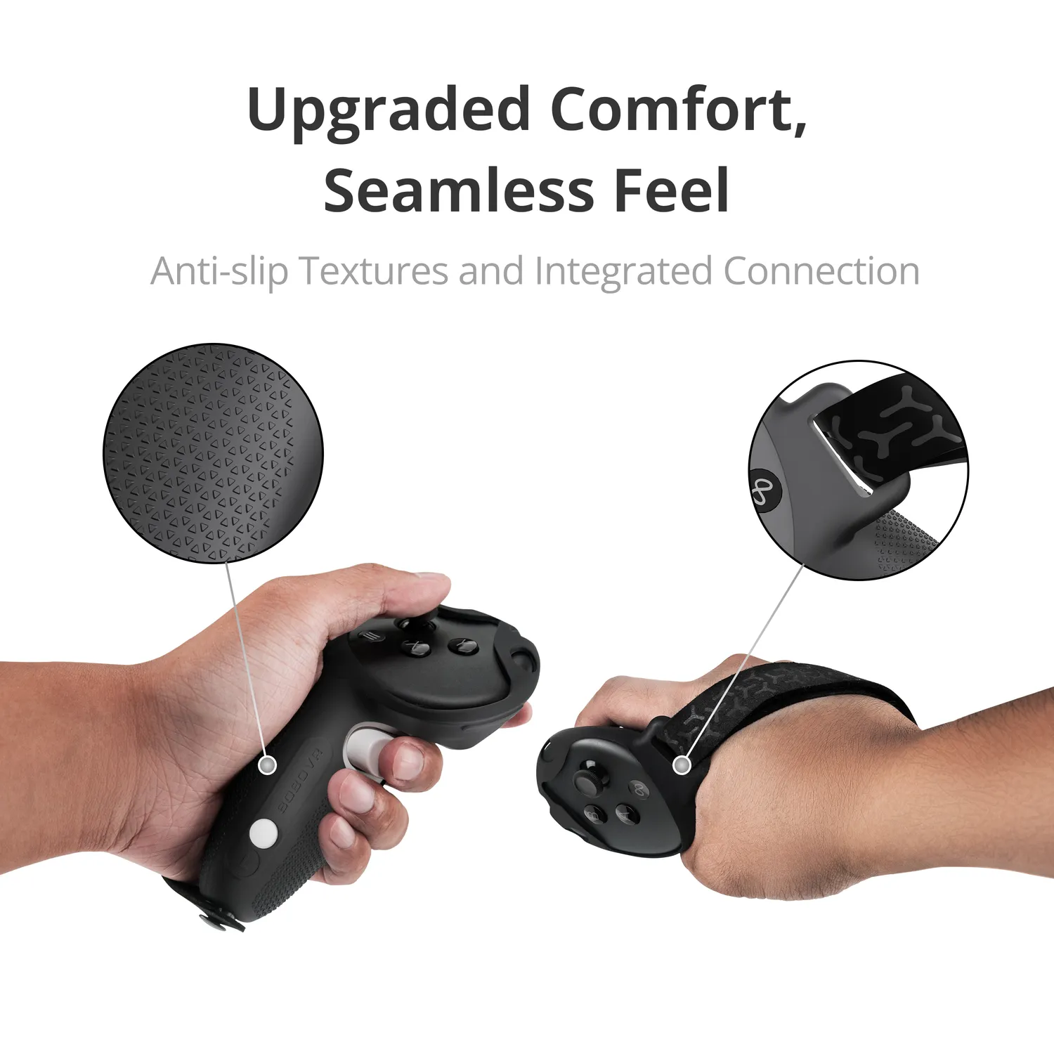 BOBOVR G3 Controller Griffe für Quest 3/3S rutschfest