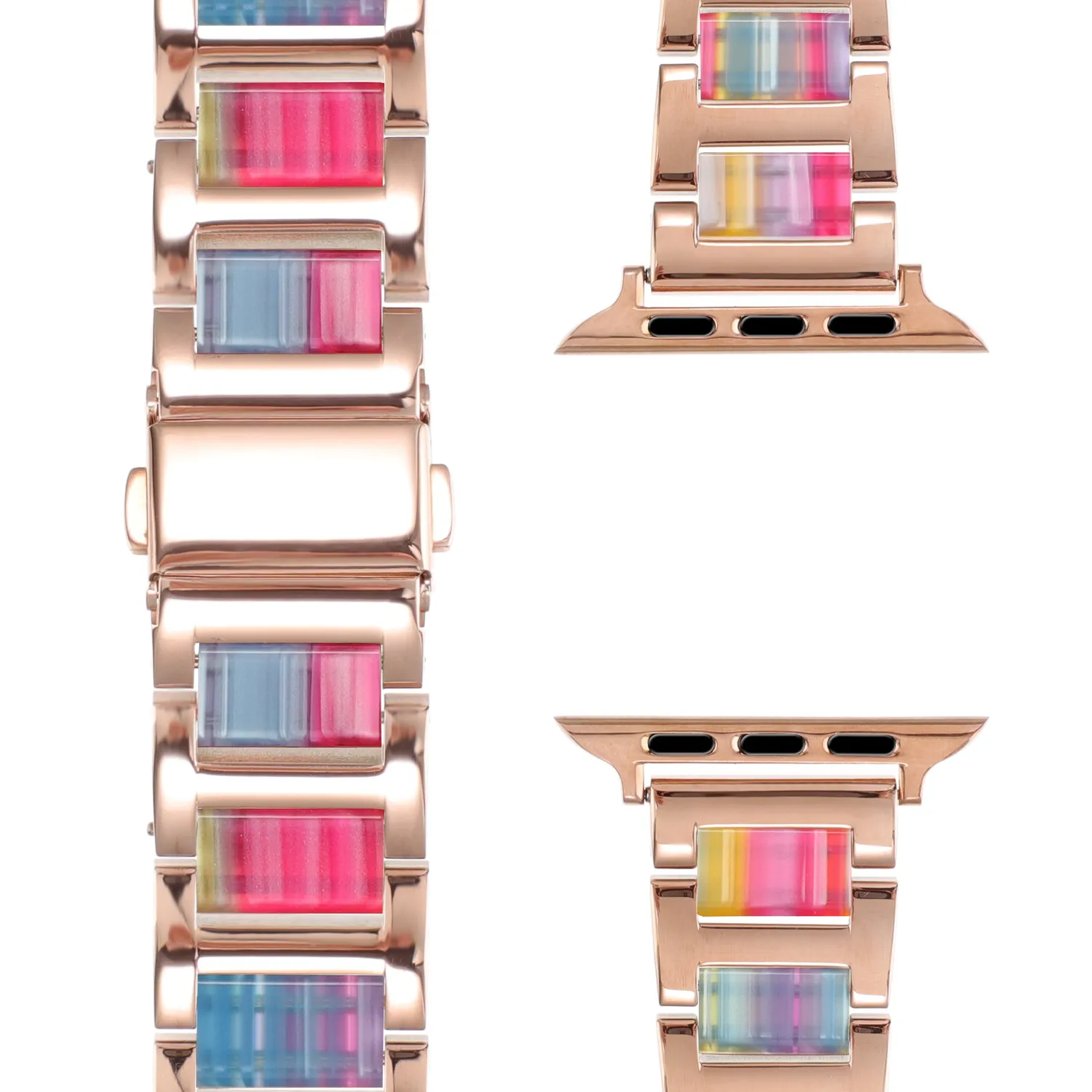 arktisband Namaste Apple Watch Gliederarmband Roségold