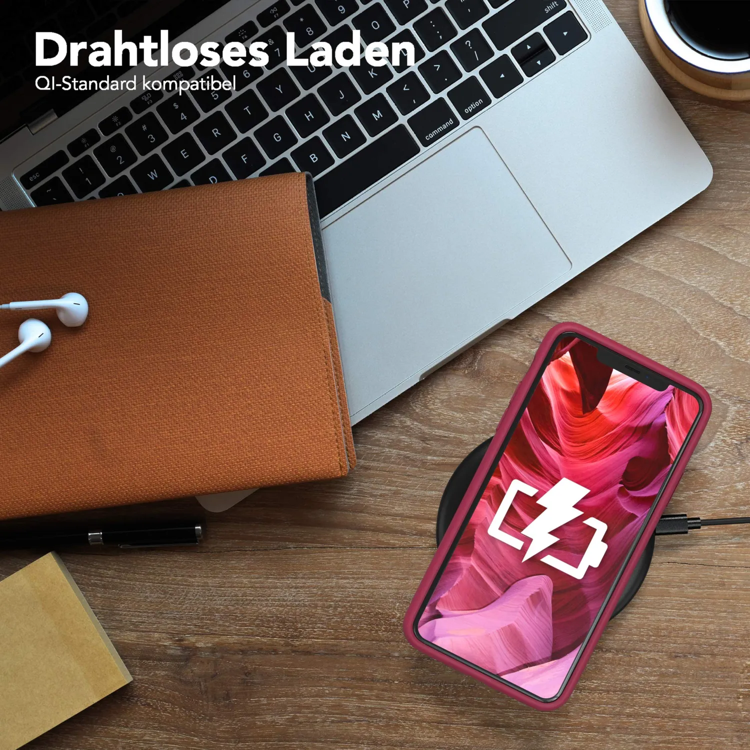 EAZY CASE Nano Silikon iPhone 11 Pro Max Beere