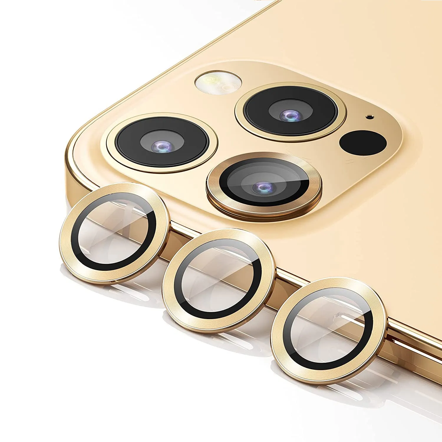 arktis iPhone 14 Pro Lens Protector Alu 3er Set