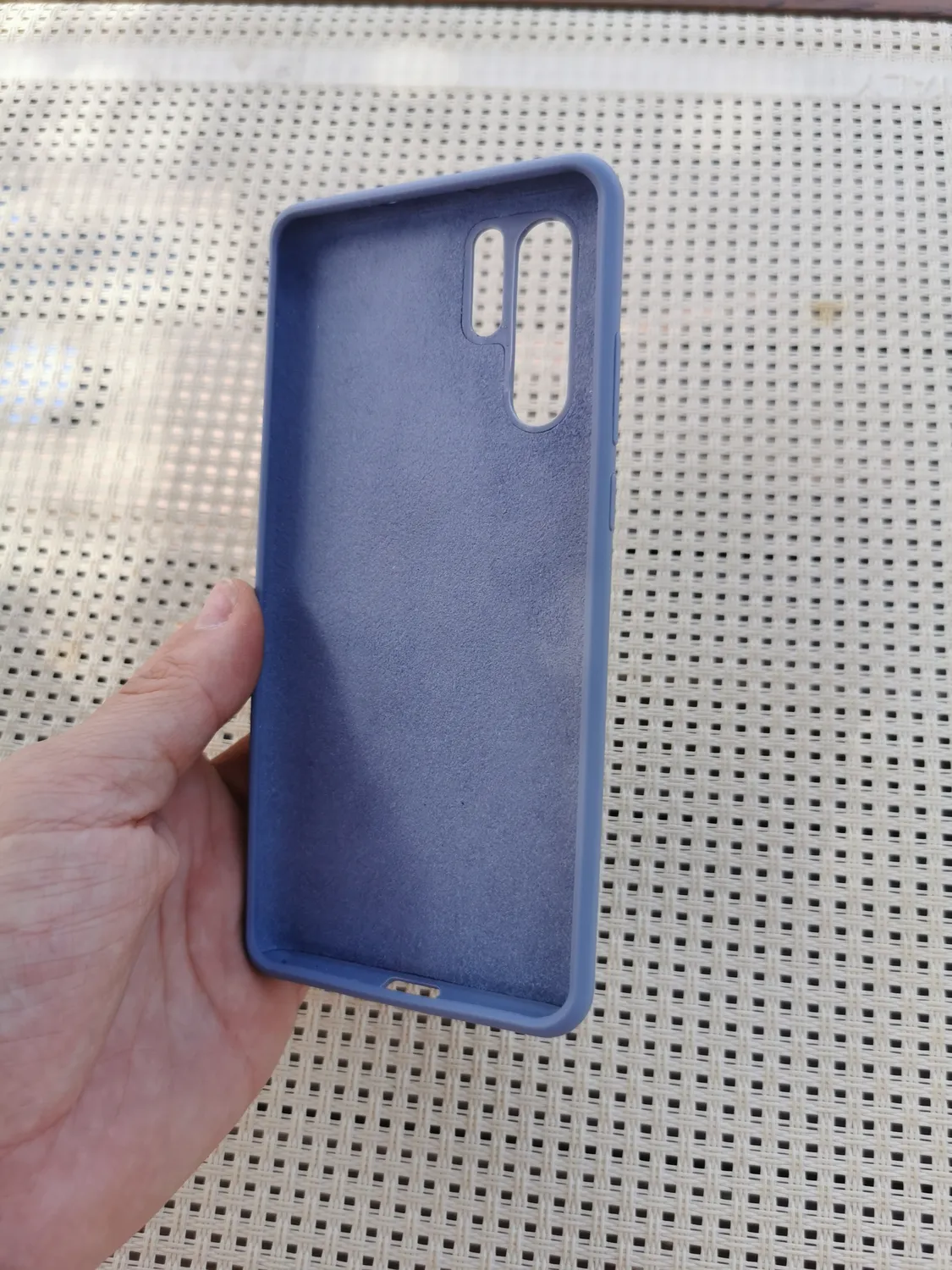 YATWIN Huawei P30 Pro Handyhülle Lavendelgrau