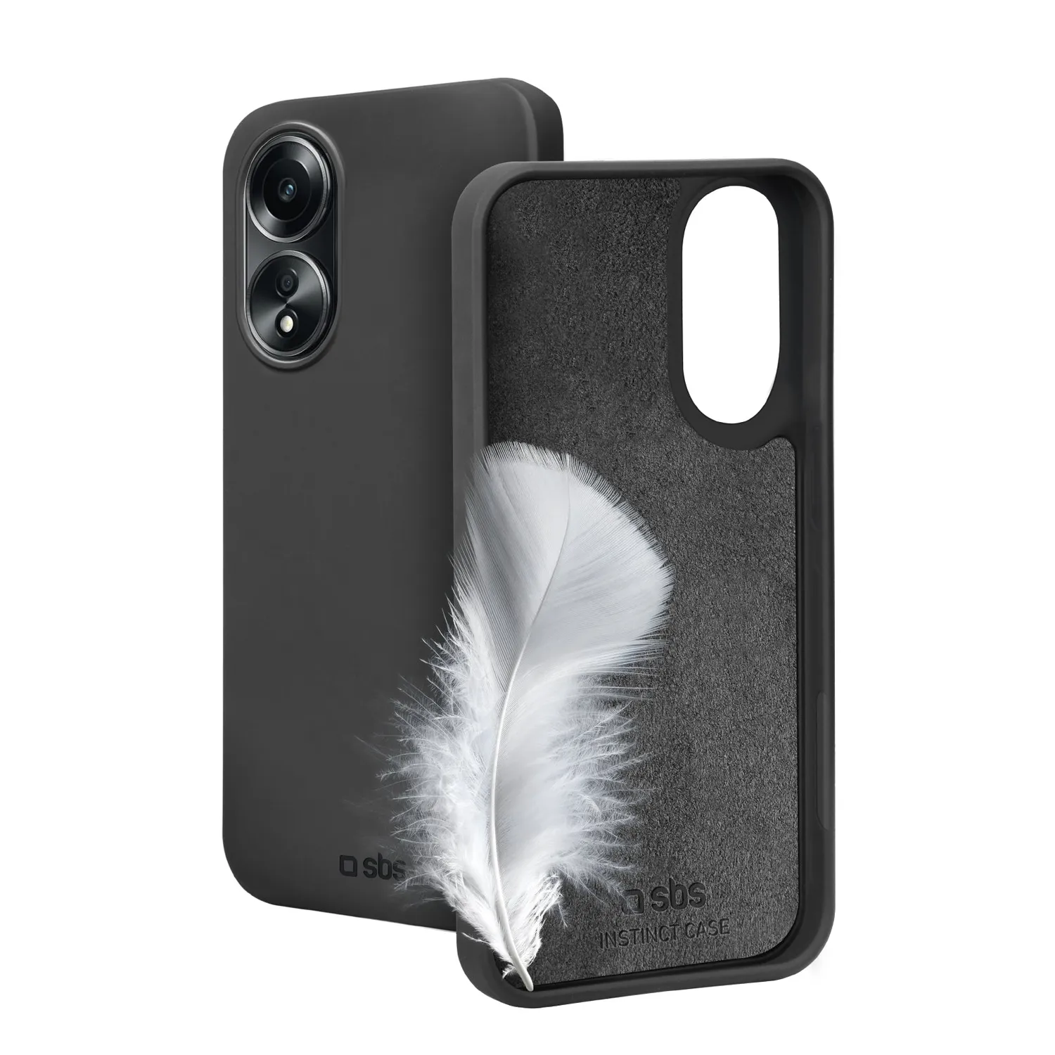 SBS Instinct Hülle Oppo A58 4G schwarz TPU