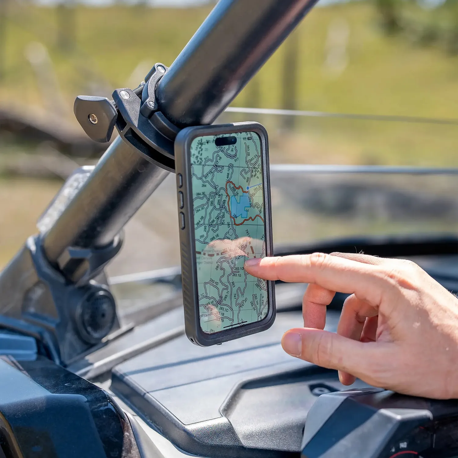 SP Connect Roll Cage Mount 3D Halterung Offroad Mag-Align