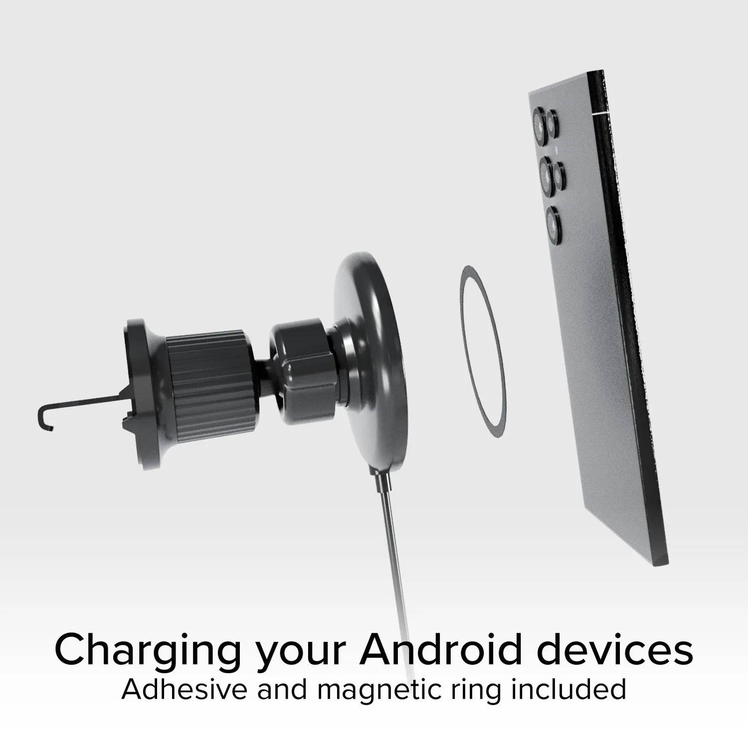 SBS MagSafe Autohalterung Lüftung 15W Wireless Schwarz