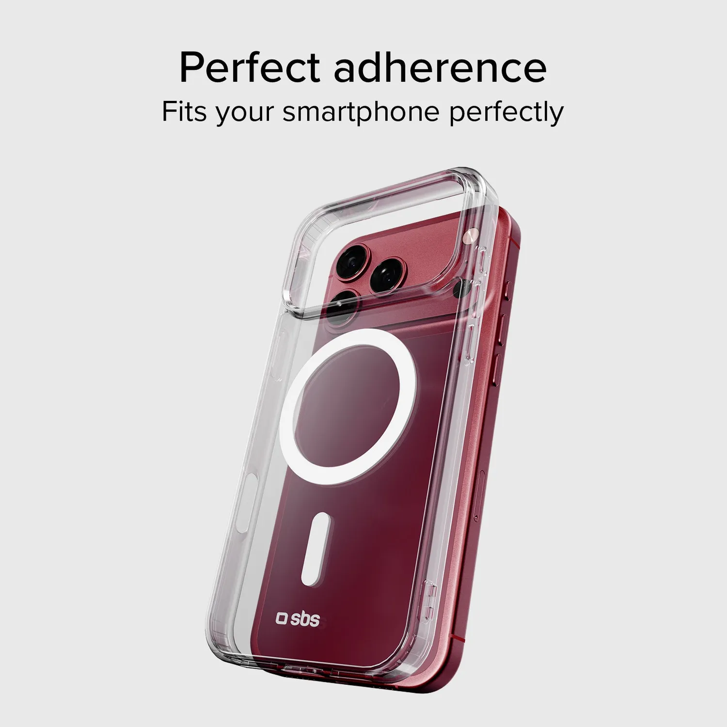 SBS Hülle iPhone 17 Pro/18 Pro Handy transparent magnetisch