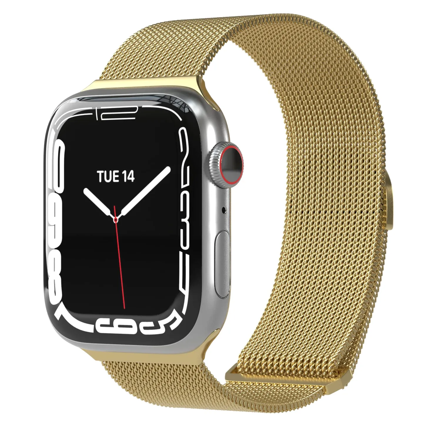 EAZY CASE Apple Watch Mesh Armband Metall verstellbar