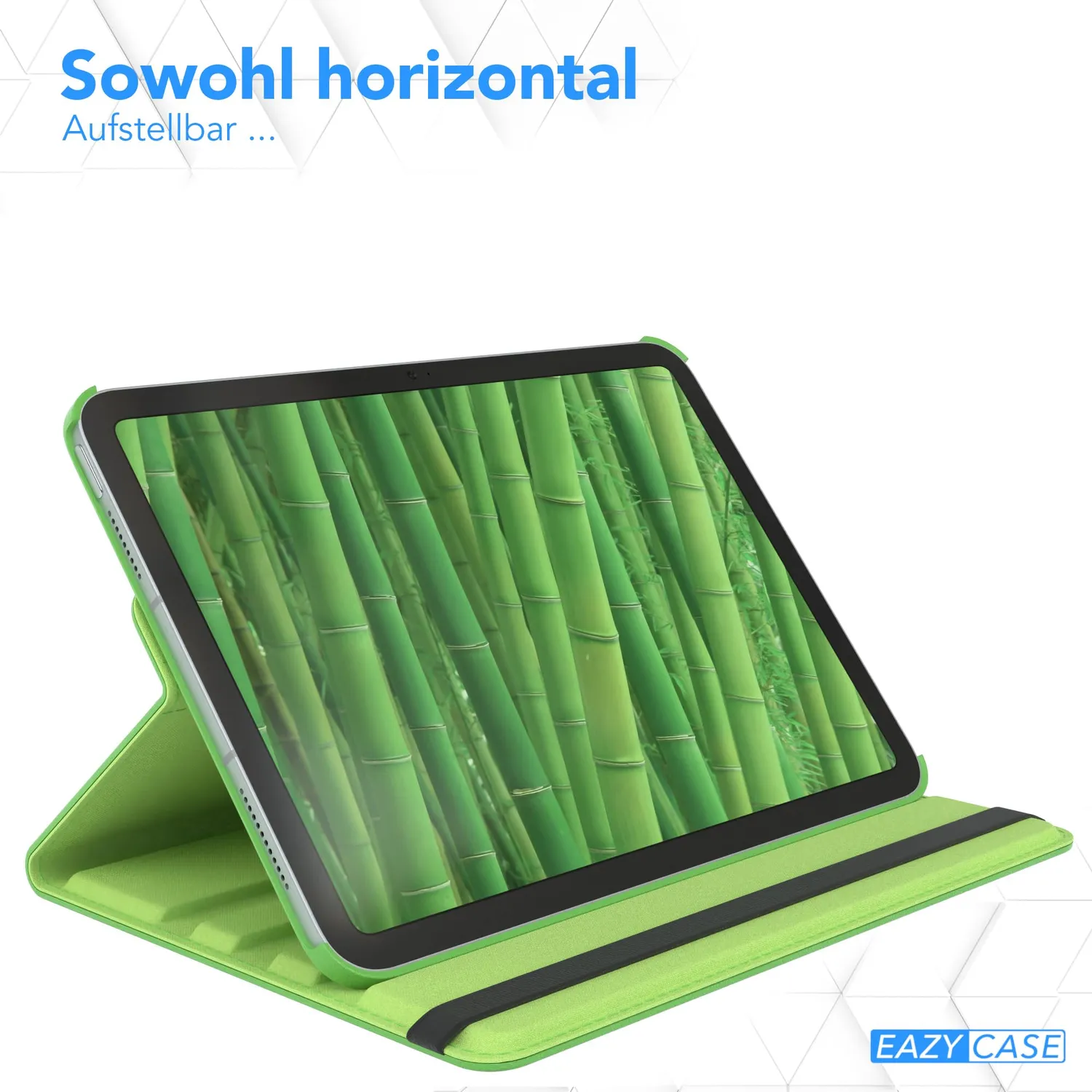 EAZY CASE Tablethülle iPad 11 2025 11 Zoll Grün 360°