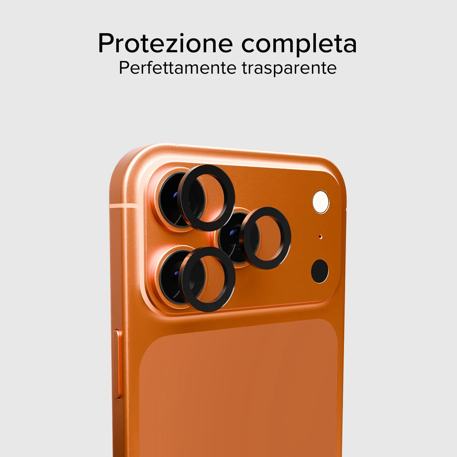 SBS iPhone 17 Pro / 17 Pro Max Kameraschutz schwarz 9H