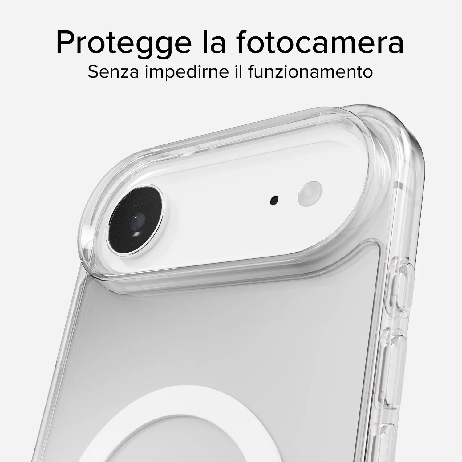 SBS iPhone Air Handyhülle Transparent MagSafe TPU+PC