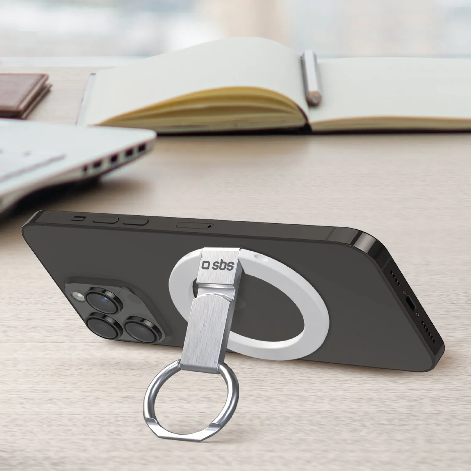 SBS MagSafe Ring Stand iPhone Halter Magnet Zink