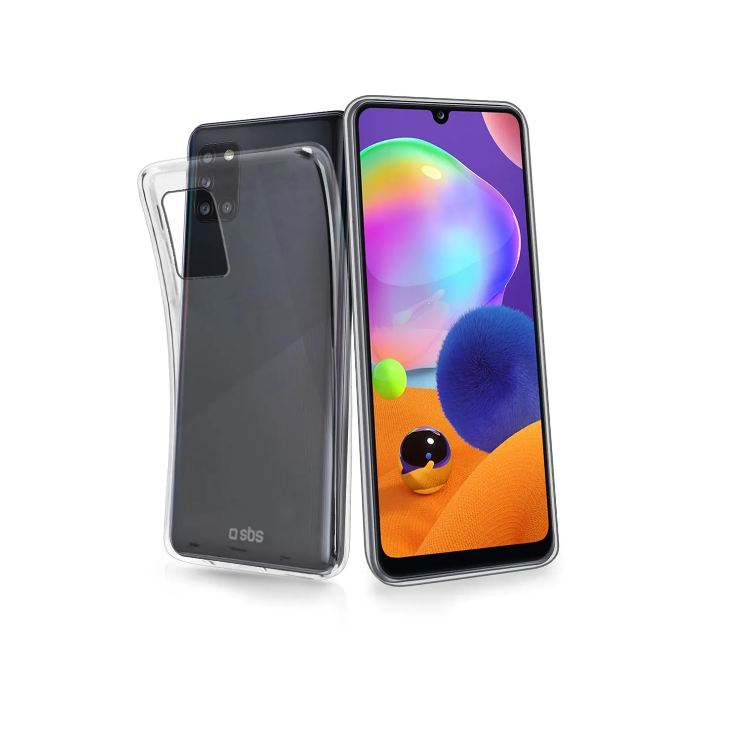 SBS Skinny Samsung Galaxy A32 5G Hülle Transparent Dünn
