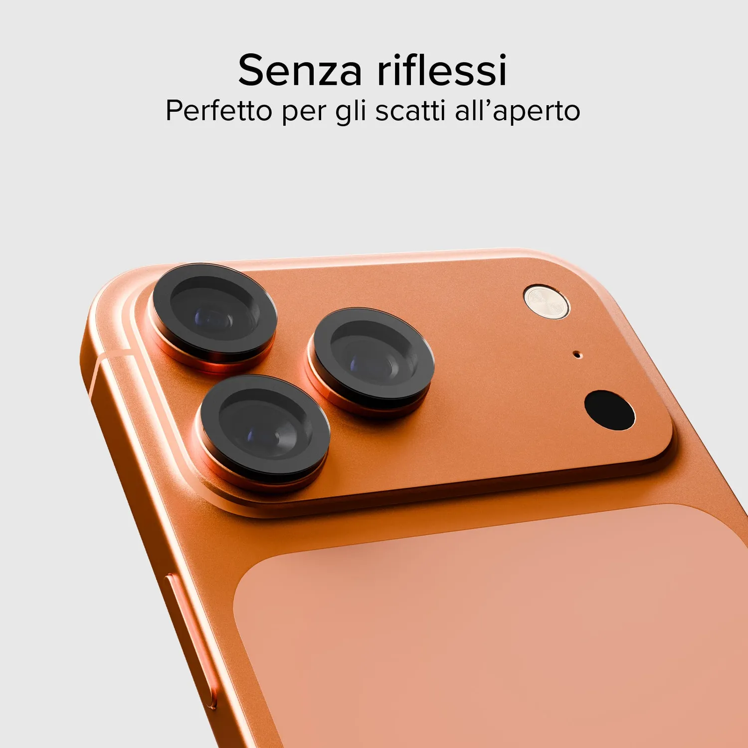 SBS iPhone 17 Pro / 17 Pro Max Kameraschutz schwarz 9H