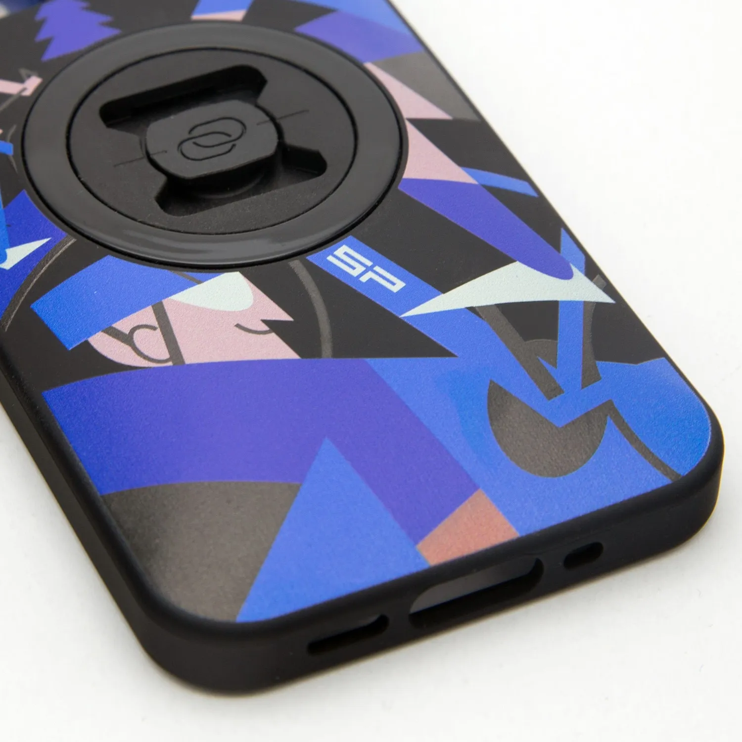 SP Connect Edition 2Bros Handyhülle Blau Twist Lock