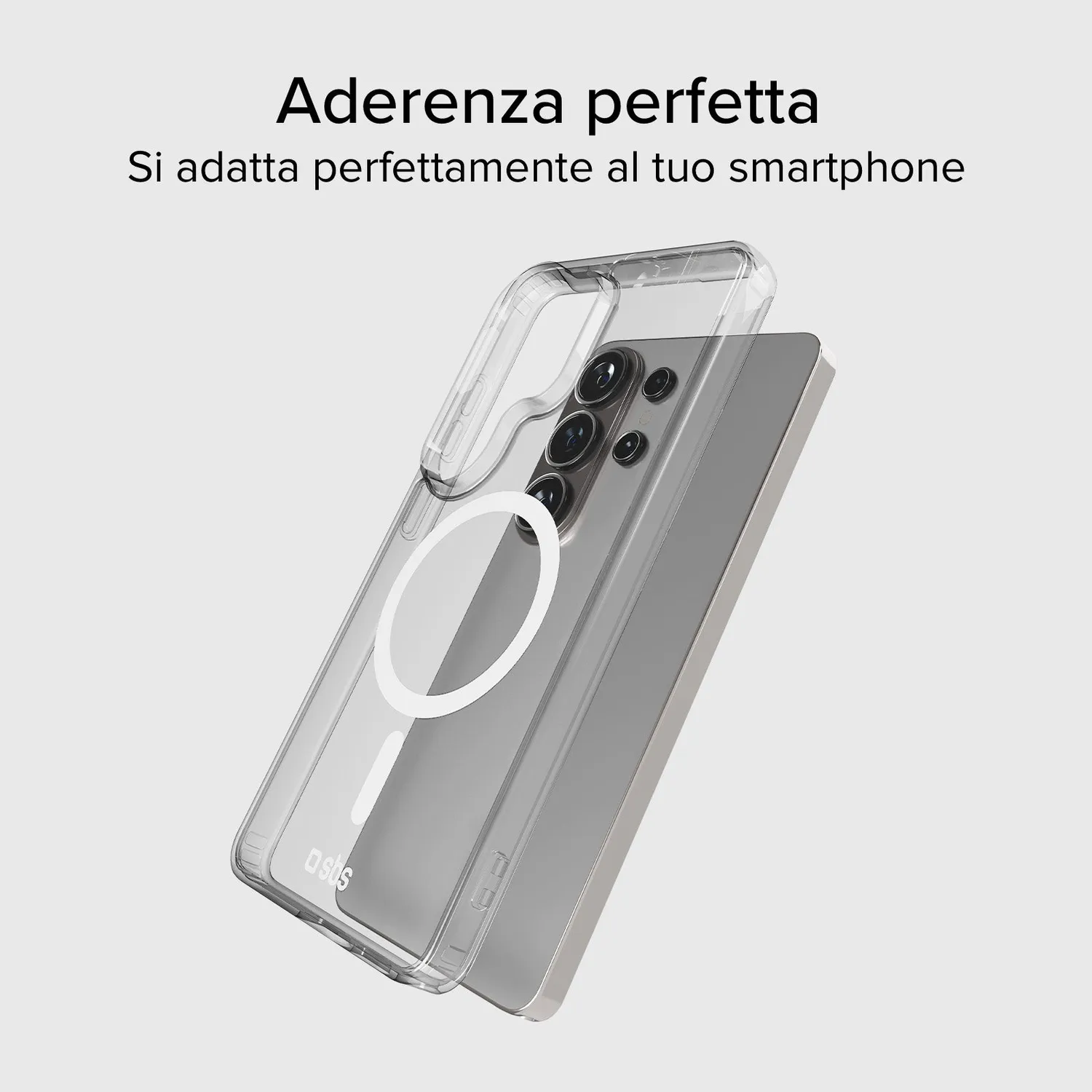 SBS Samsung S26 Ultra Handyhülle transparent magnetisch