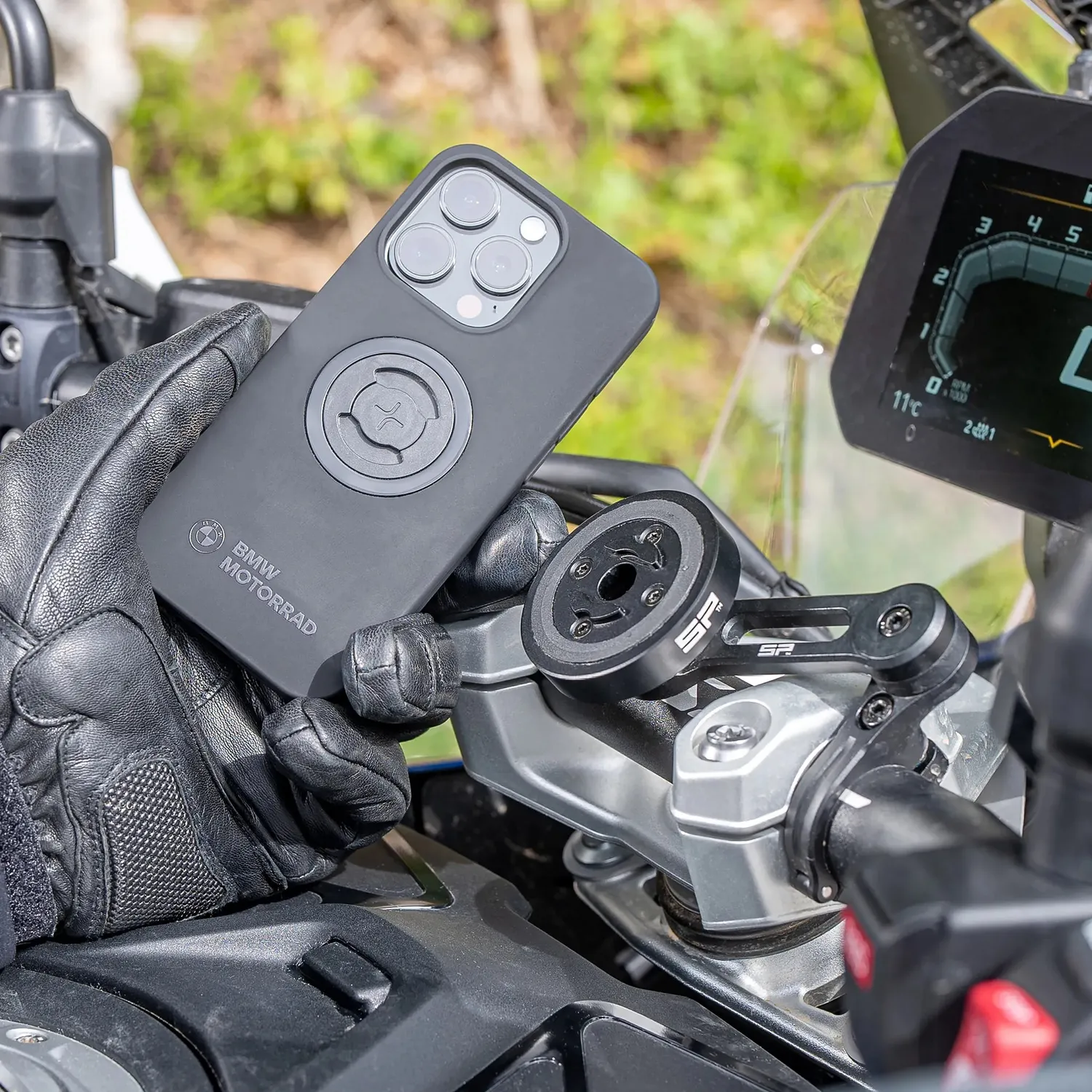 SP Connect BMW Motorrad Phone Case Logo Handyhülle