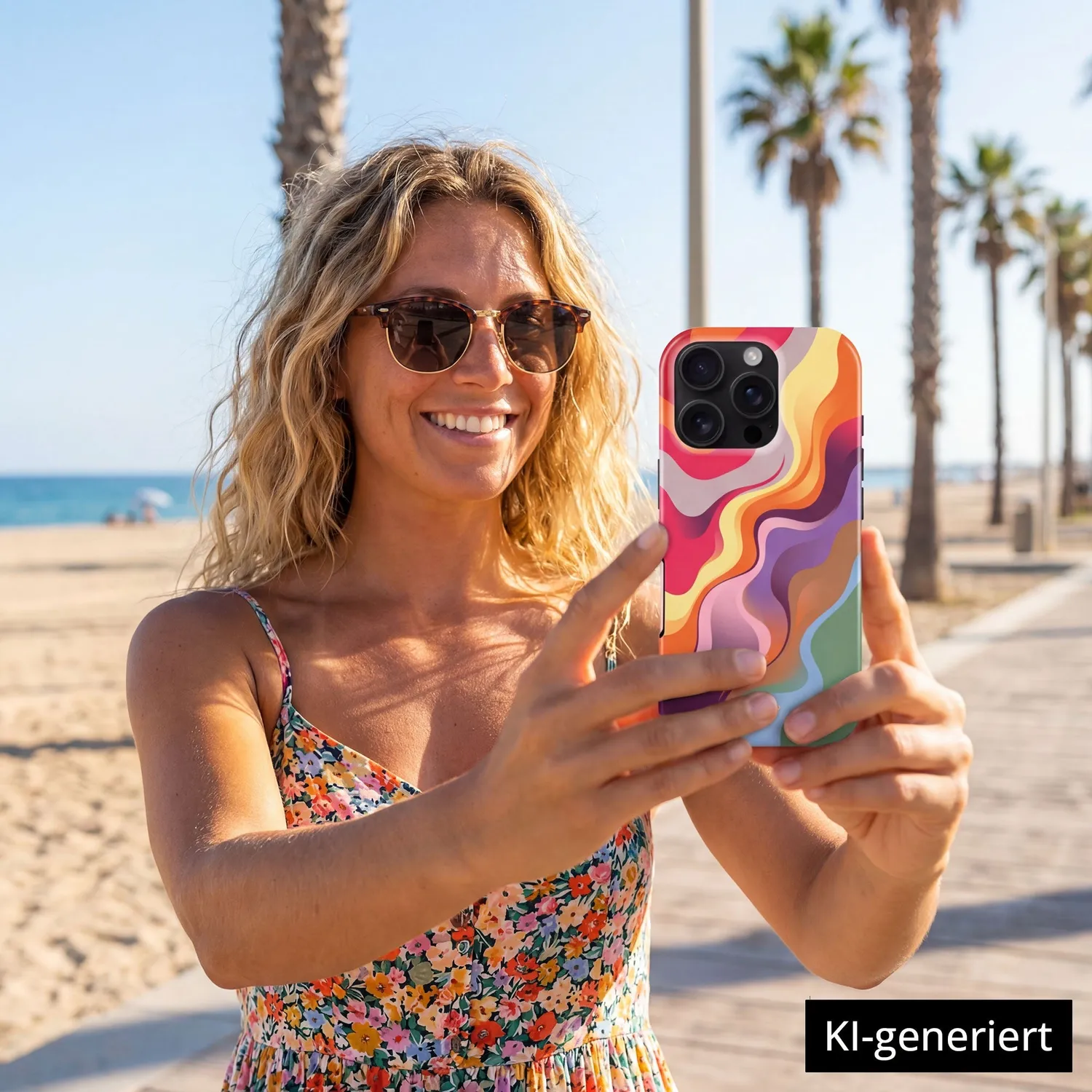 arktis iPhone 17 Hülle Happy Life Case mit MagSafe