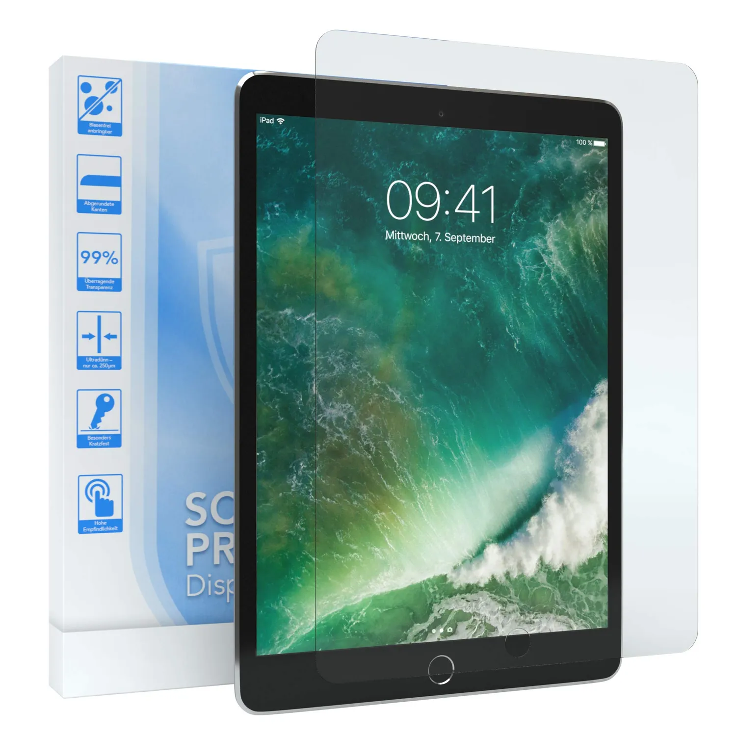 EAZY CASE iPad Air 6 Panzerglas 10,9 Zoll 9H
