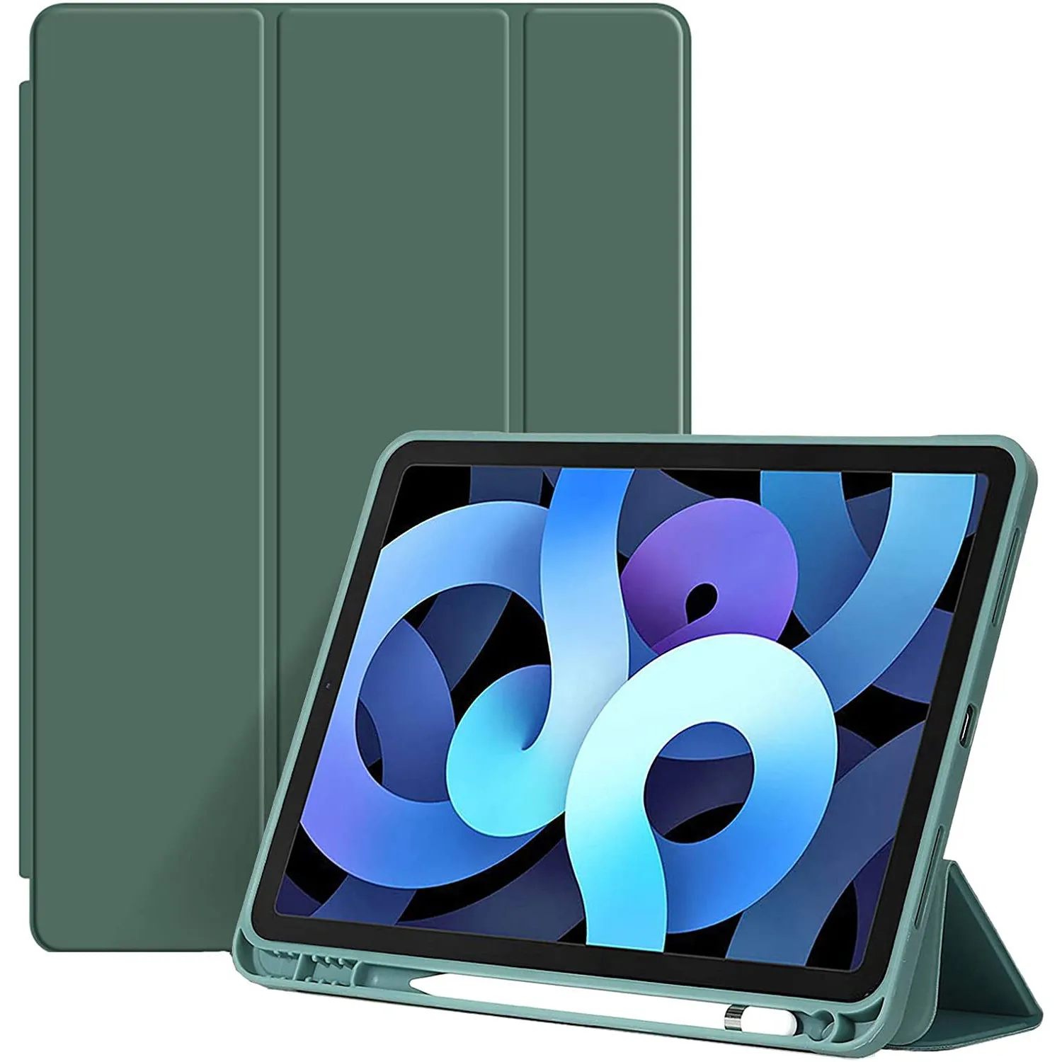 arktis Pencil SmartCase iPad Air 10,9 Hülle schwarz 2022