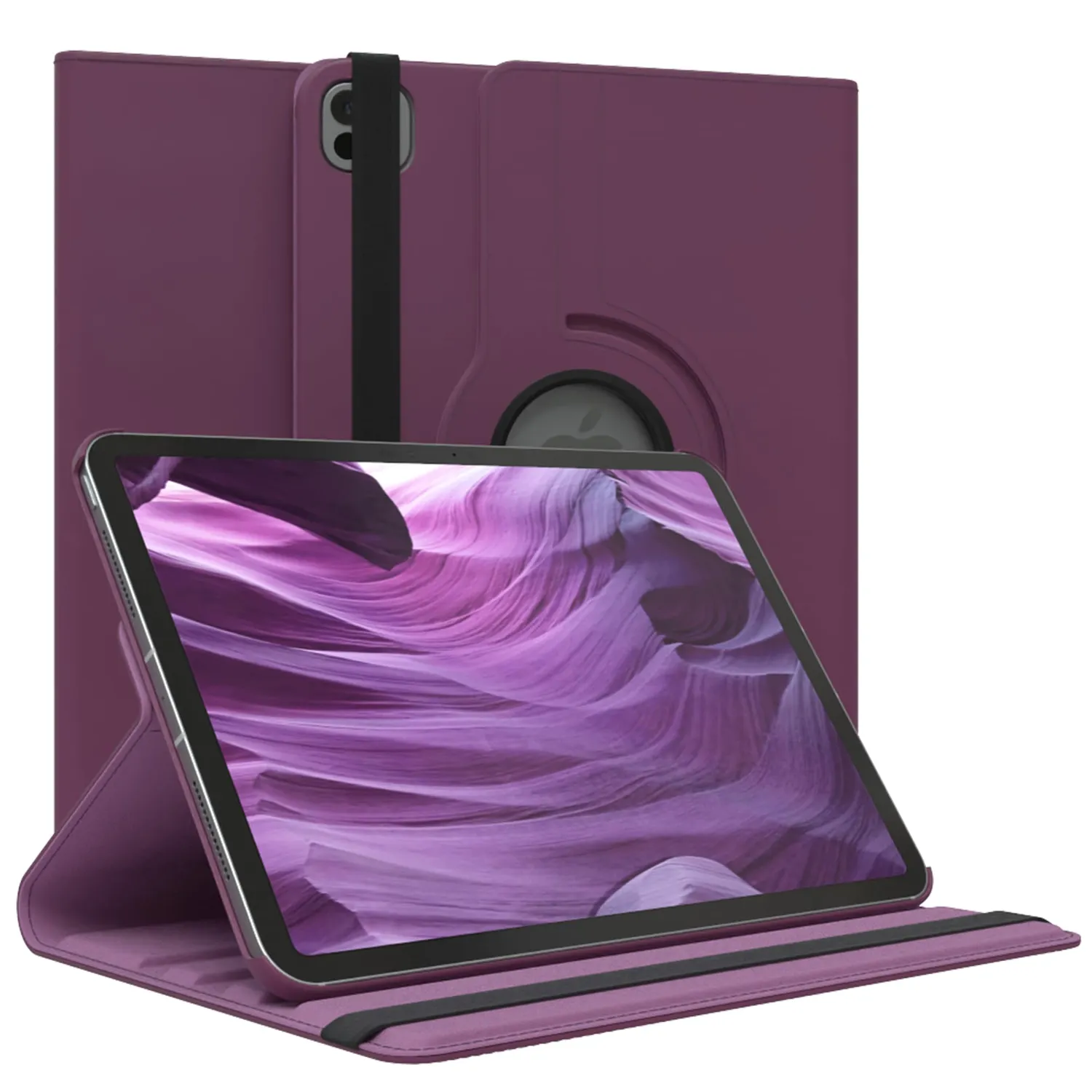 EAZY CASE iPad Pro 10,9" 2024 Tablethülle 360° Rot