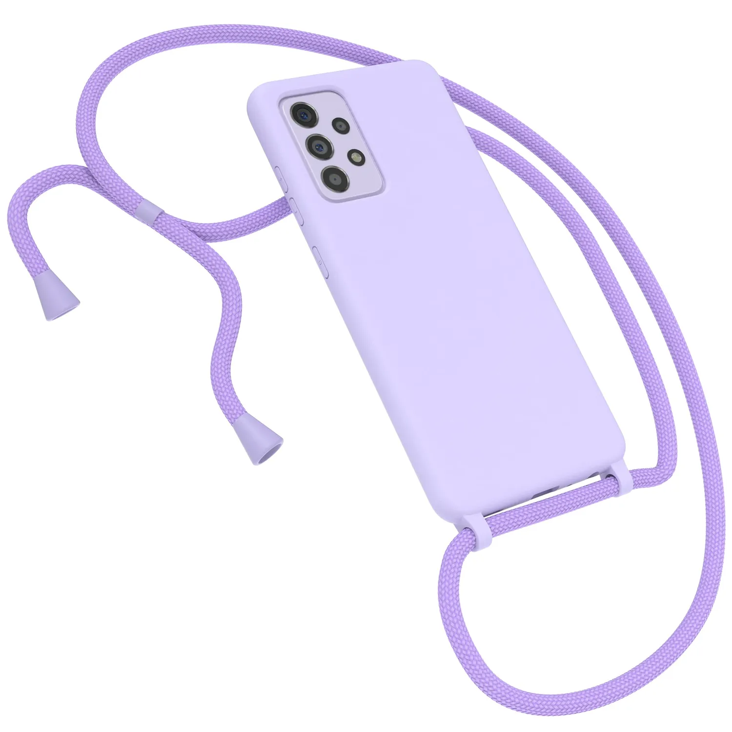 EAZY CASE Galaxy A52 Handykette Alt Rosa mit Band verstellbar