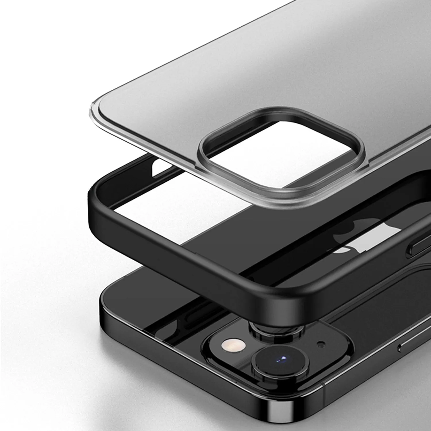 arktis SECTOR SLIM iPhone 13 Hülle Full Black matt