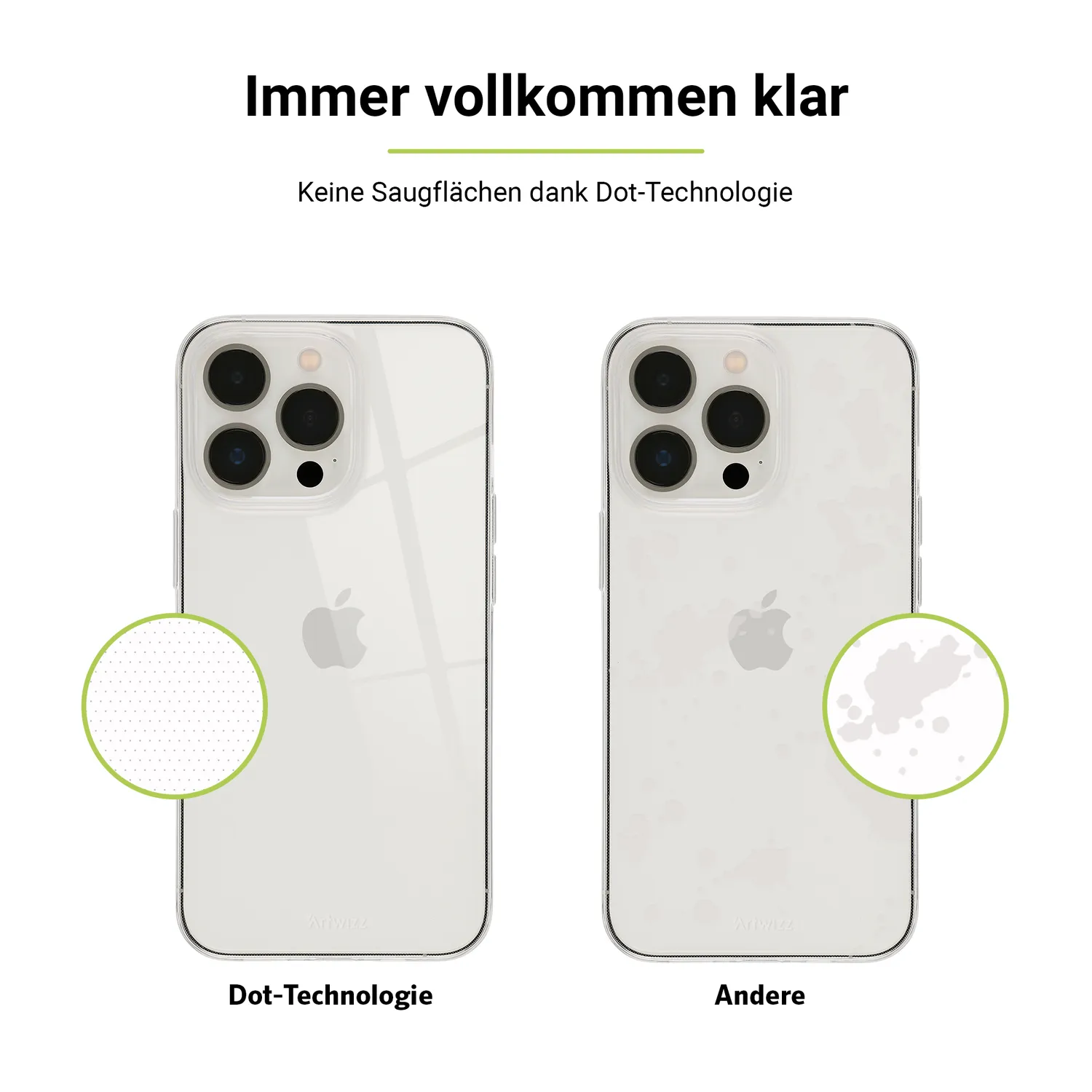 Artwizz NoCase iPhone 12 mini Hülle transparent ultraleicht