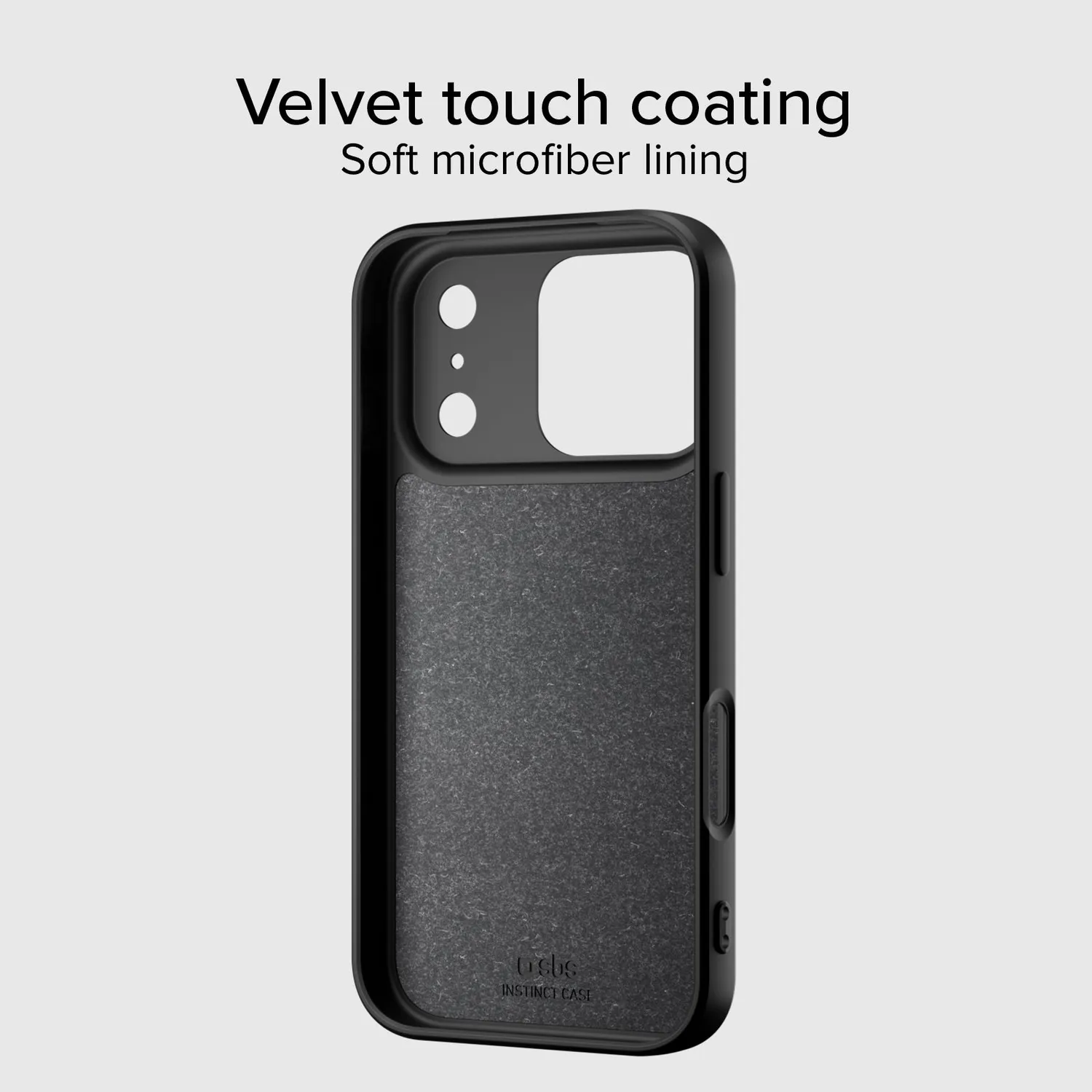 SBS Instinct iPhone 17 Pro Max Hülle Schwarz stoßfest