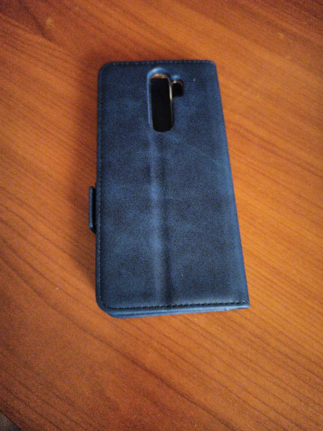 YATWIN Redmi Note 8 Pro Klapphülle Blau Leder Kartenfach