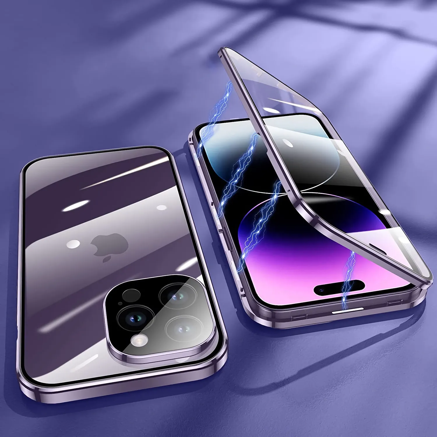 arktis Magnetic Aluminum Case iPhone 14 Hülle Schwarz