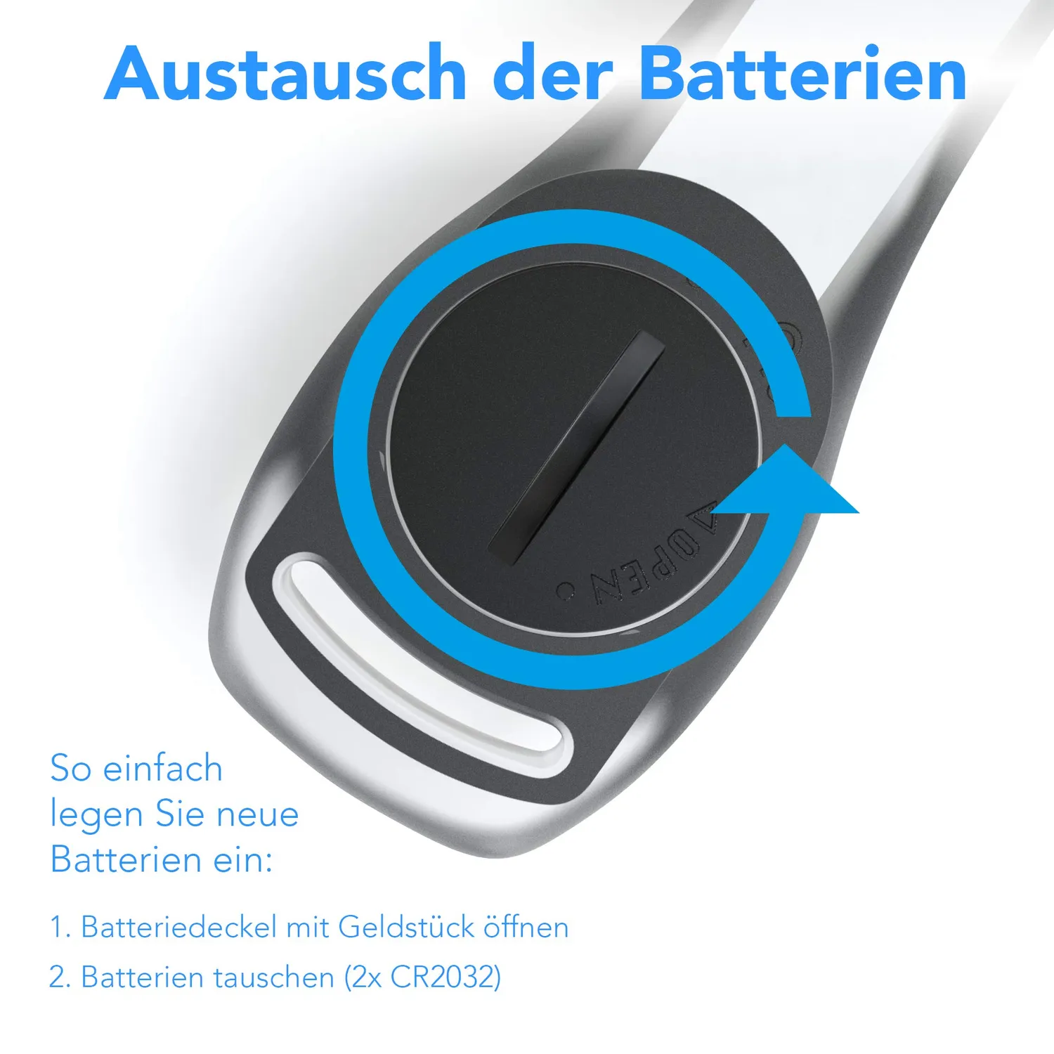 EAZY CASE LED Armband 2er-Set Leuchtband Grün