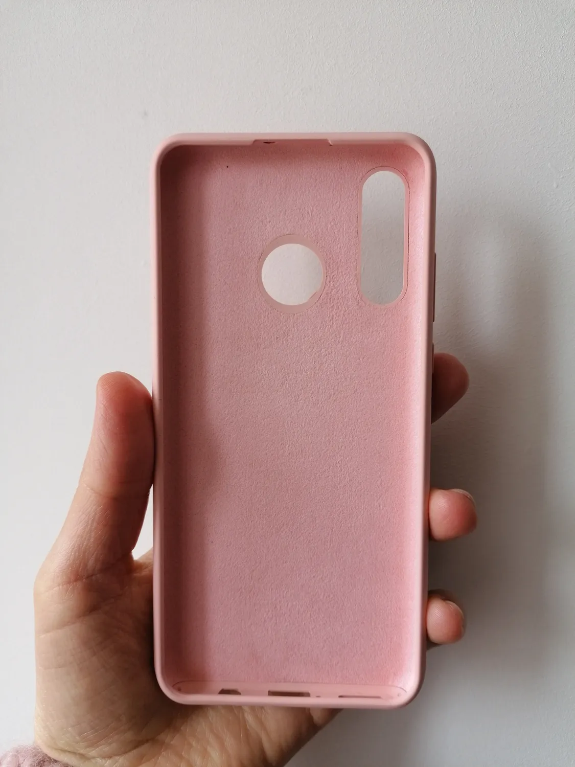 YATWIN Huawei P30 Lite Silikonhülle Rose ultradünn