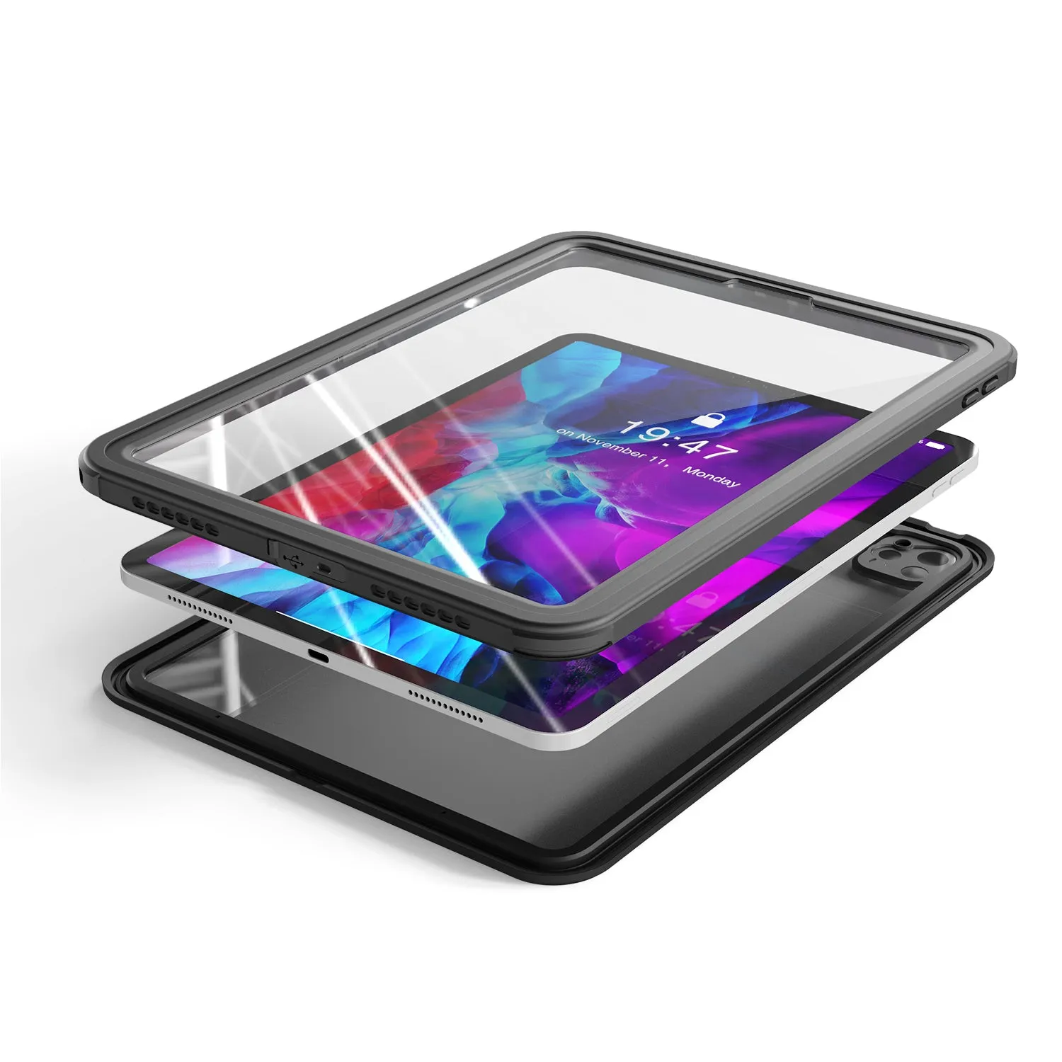 arktis iPad Pro 12,9 2021-2022 Case wasserdicht IP68