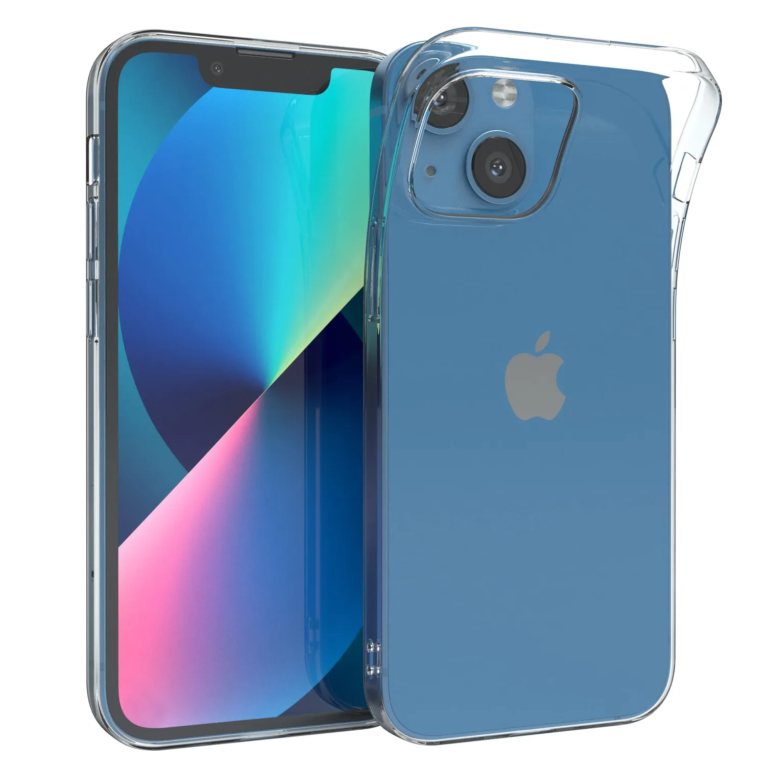 EAZY CASE iPhone 13 mini Klapphülle Book Schwarz Etui