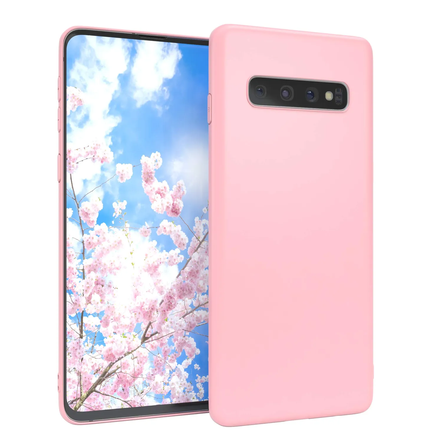 EAZY CASE Galaxy S10 Silikonhülle Transparent 0,8mm dünn